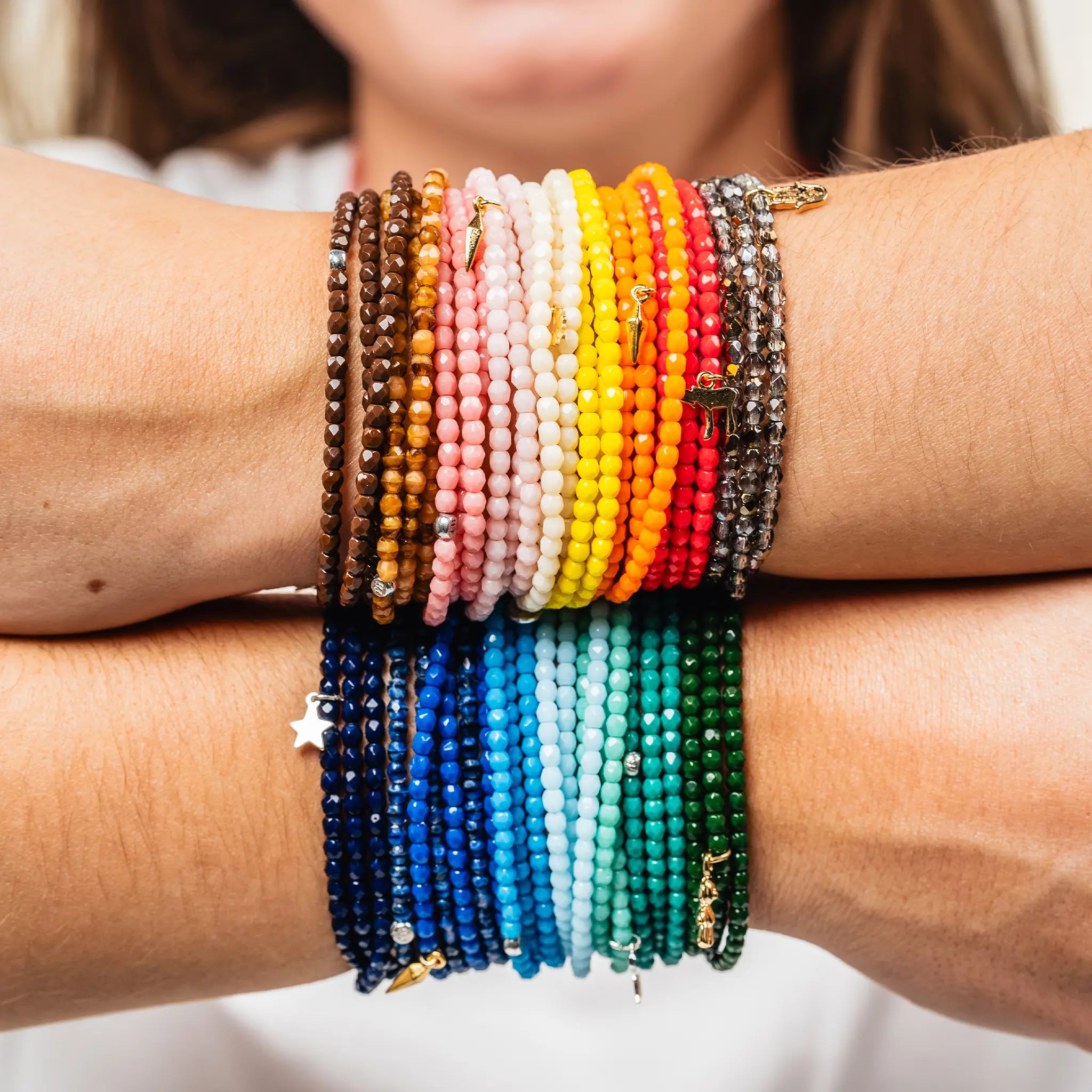 Collier-Bracelet Bleu Majorelle