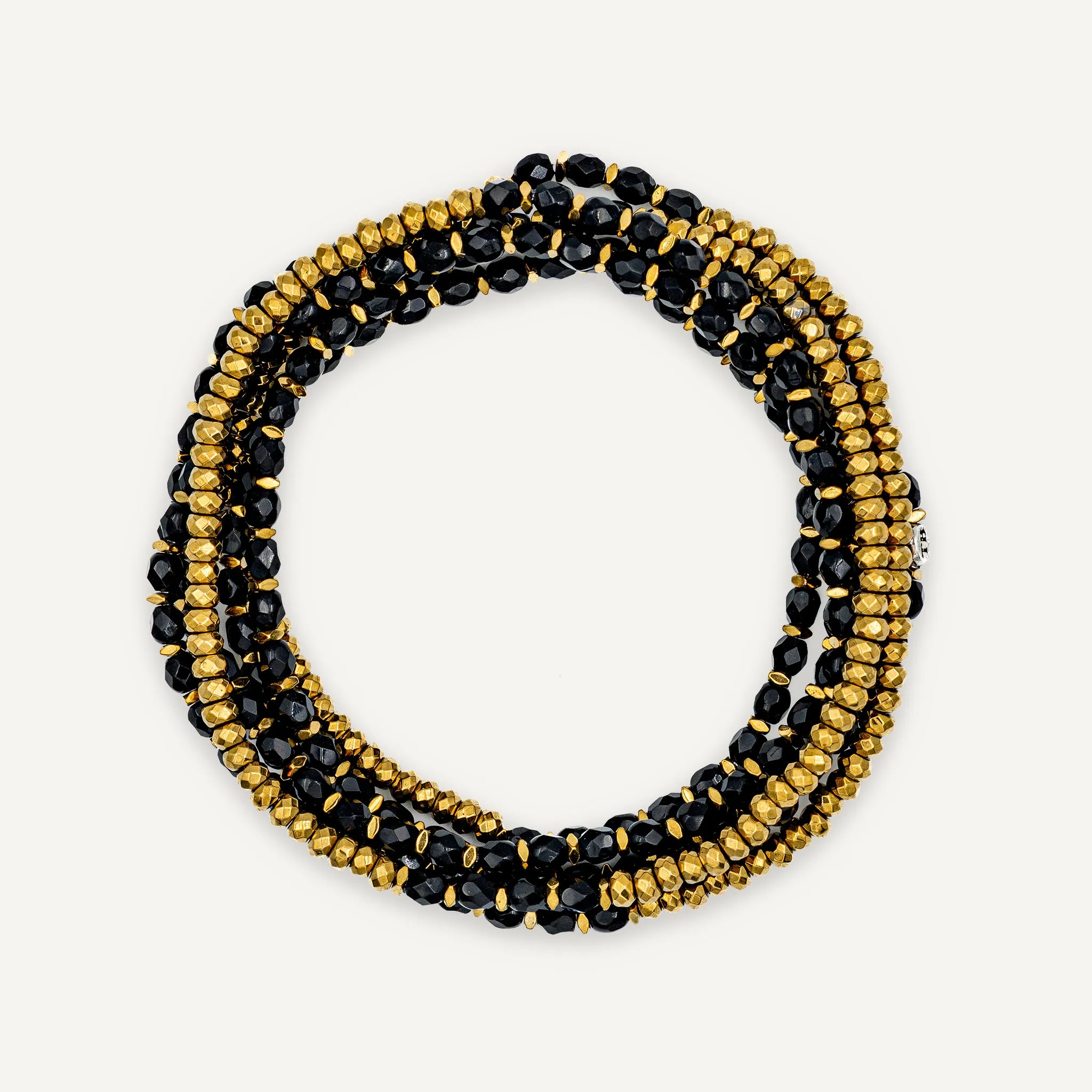 CAROLINE Gold Black