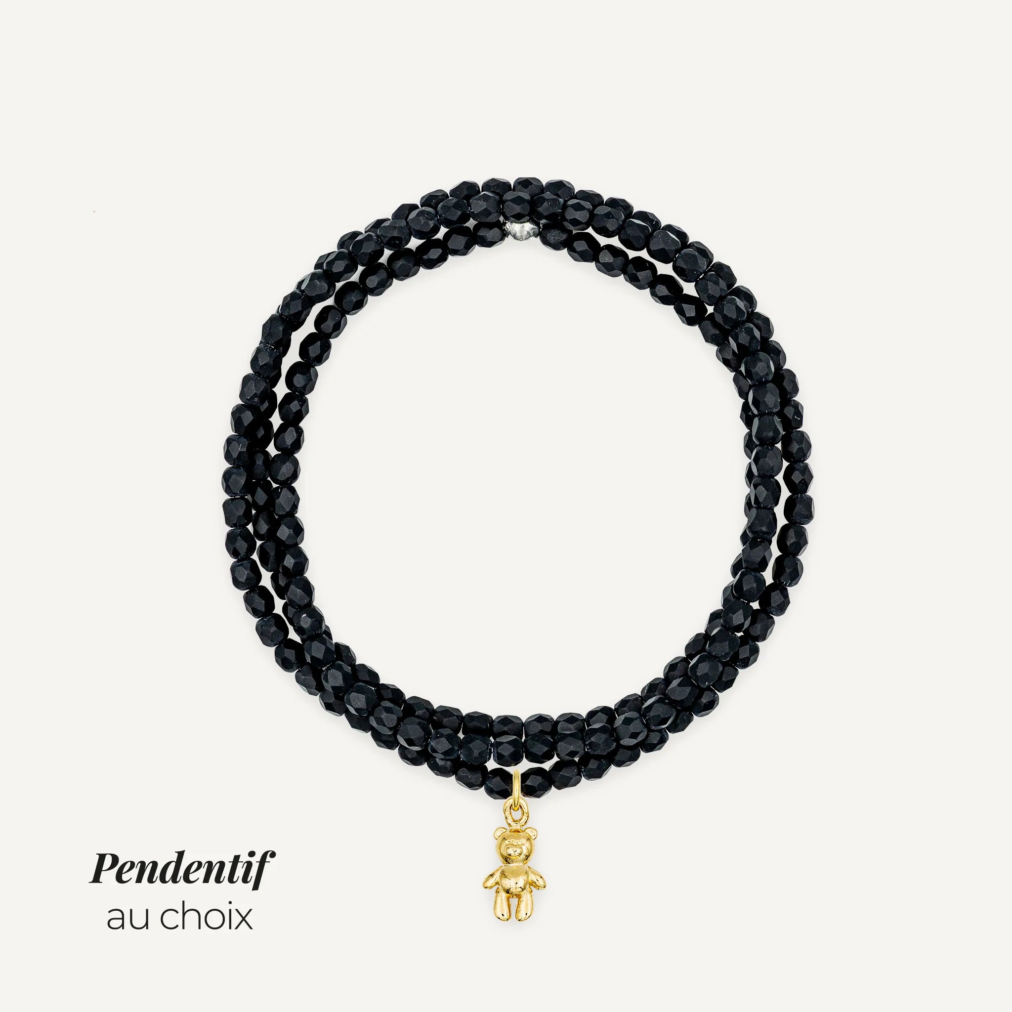 Matte Black Necklace/Bracelet