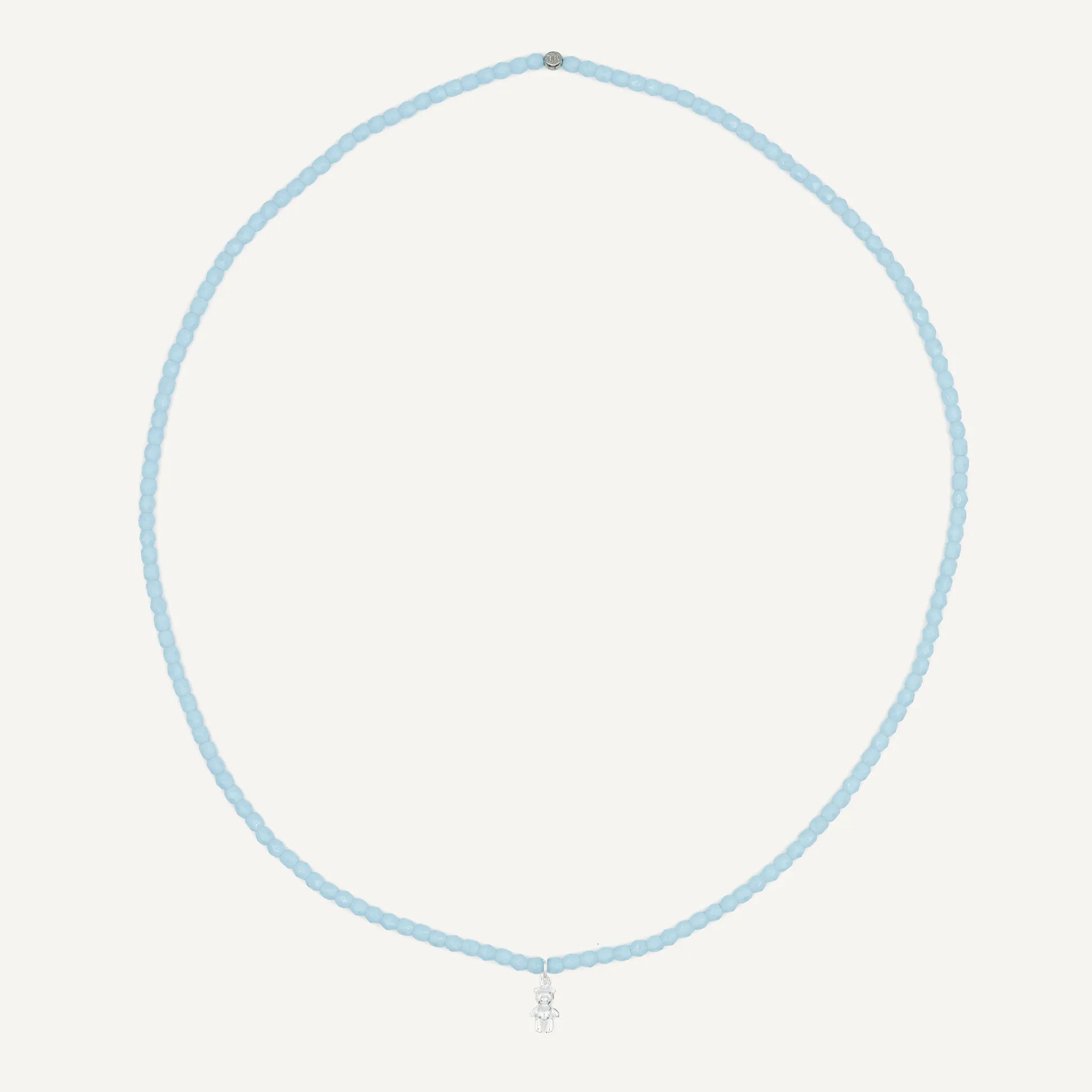 Collier-Bracelet Bleu Ciel