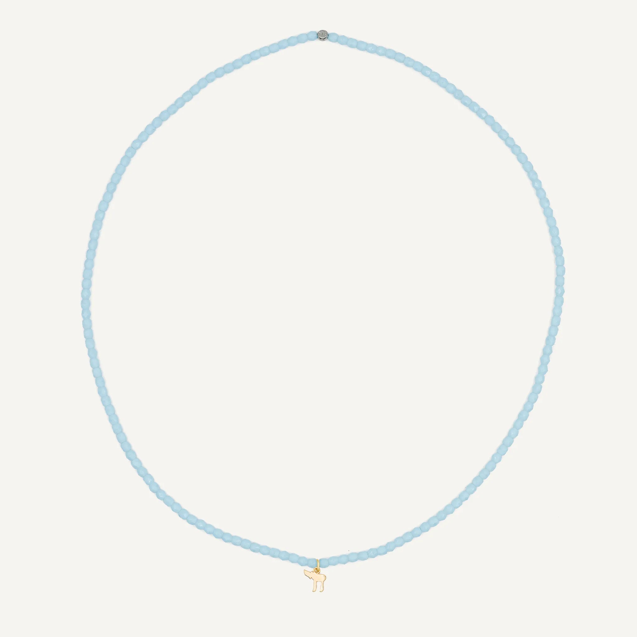 Collier-Bracelet Bleu Ciel