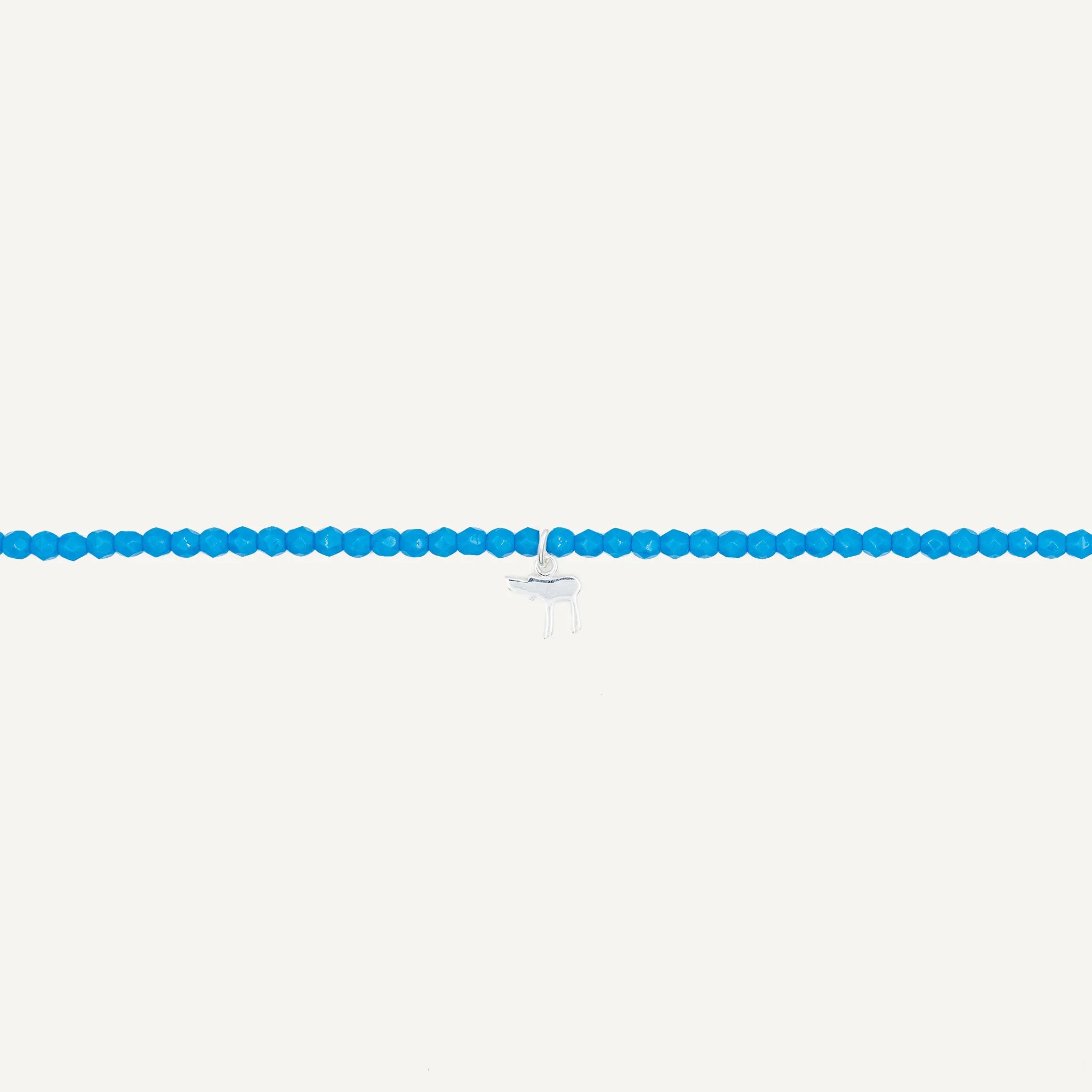 Collier-Bracelet Bleu Azur