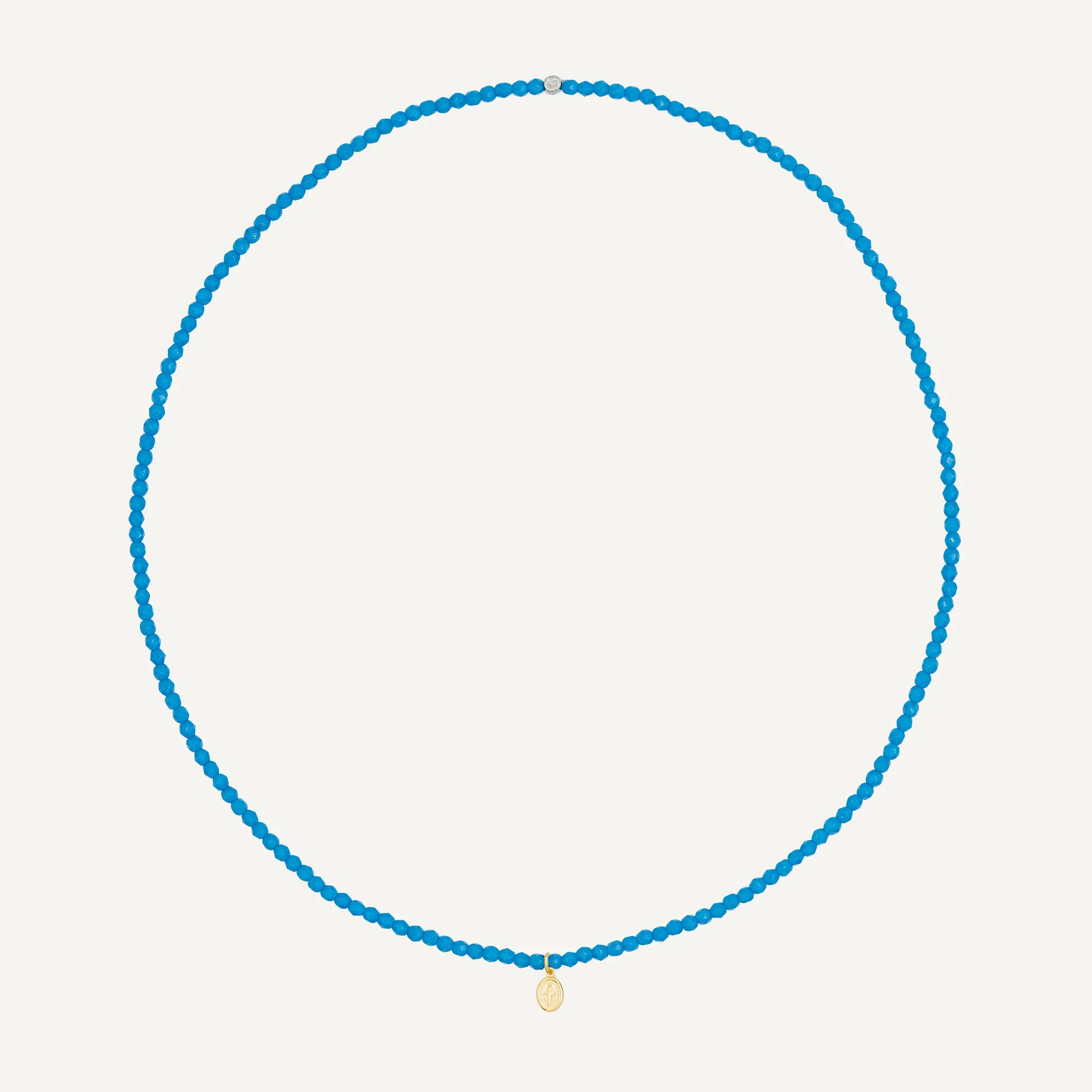 Collier-Bracelet Bleu Azur