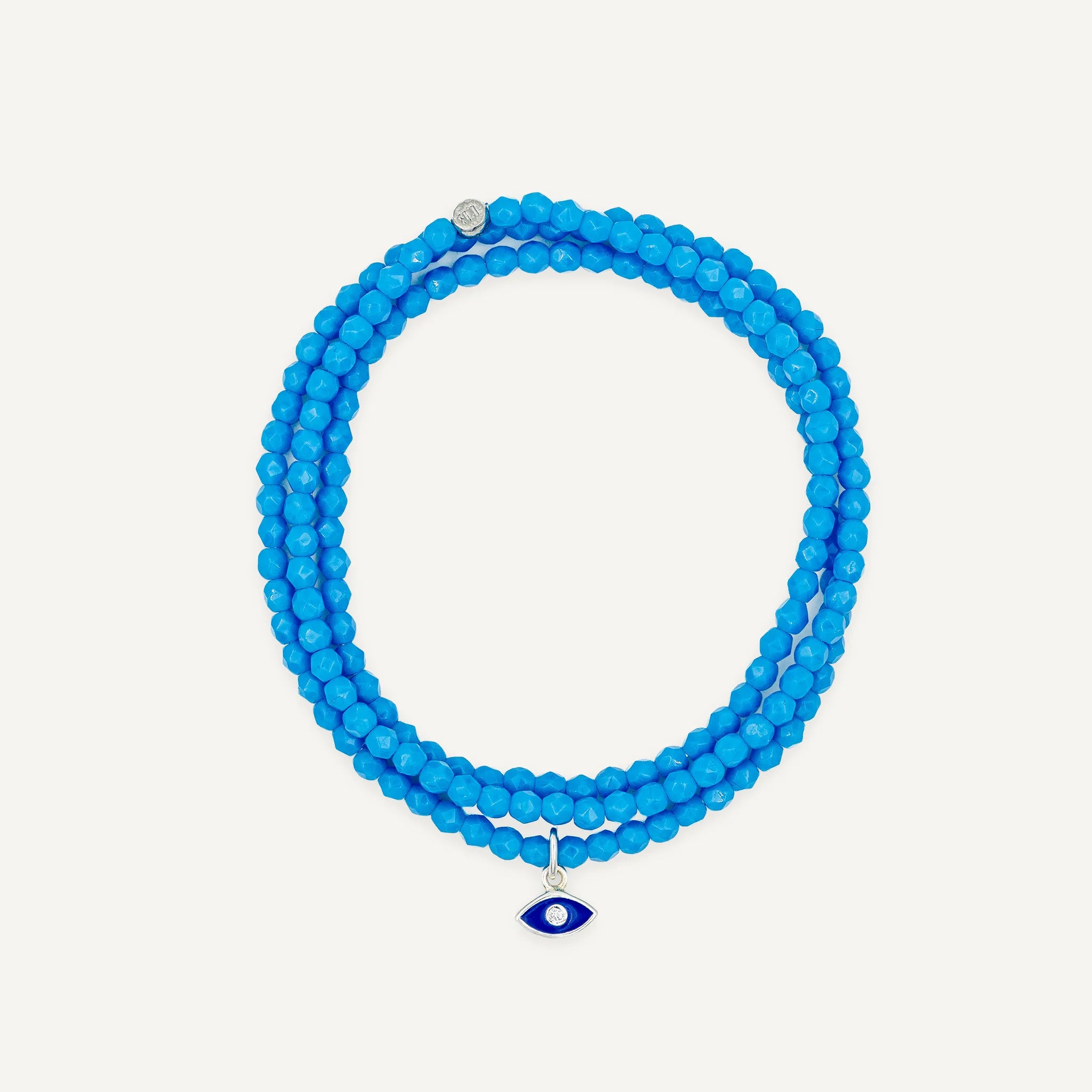 Collier-Bracelet Bleu Azur