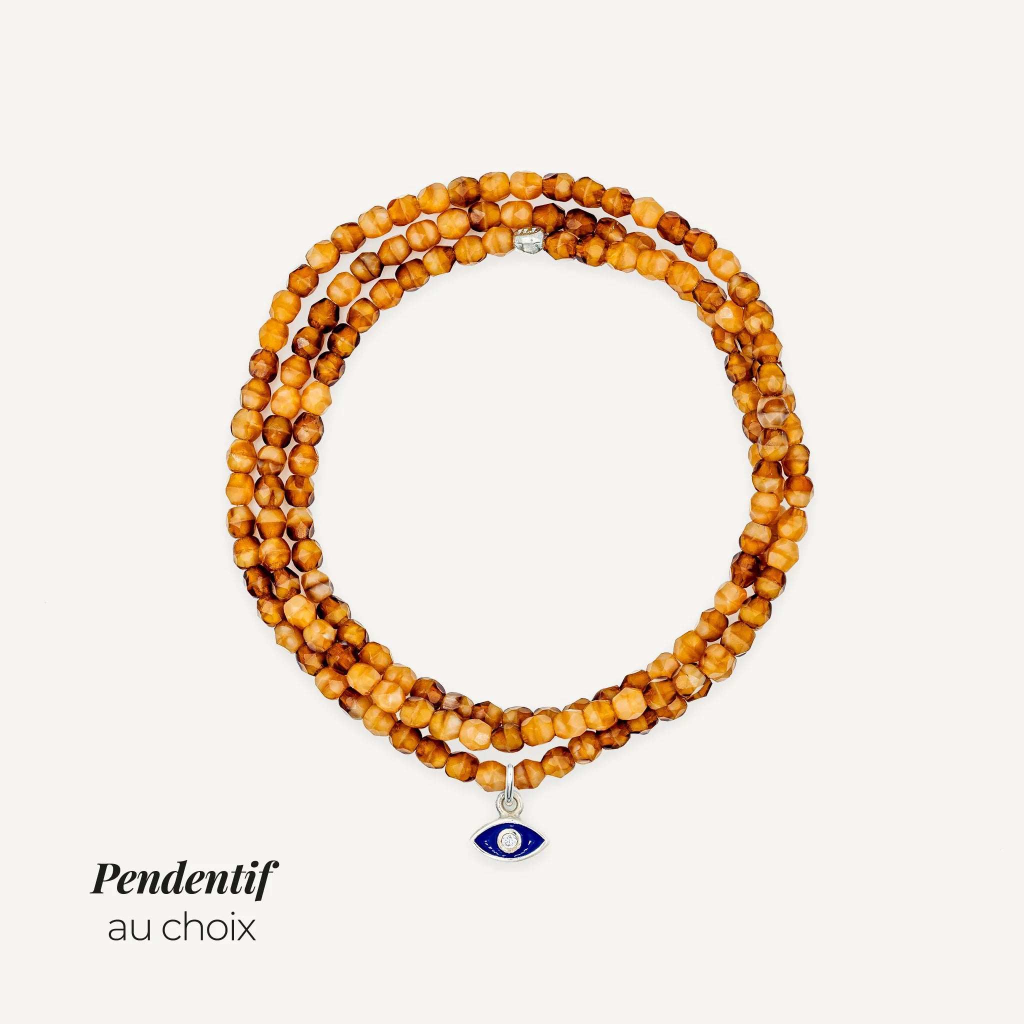 Collier-Bracelet Caramel