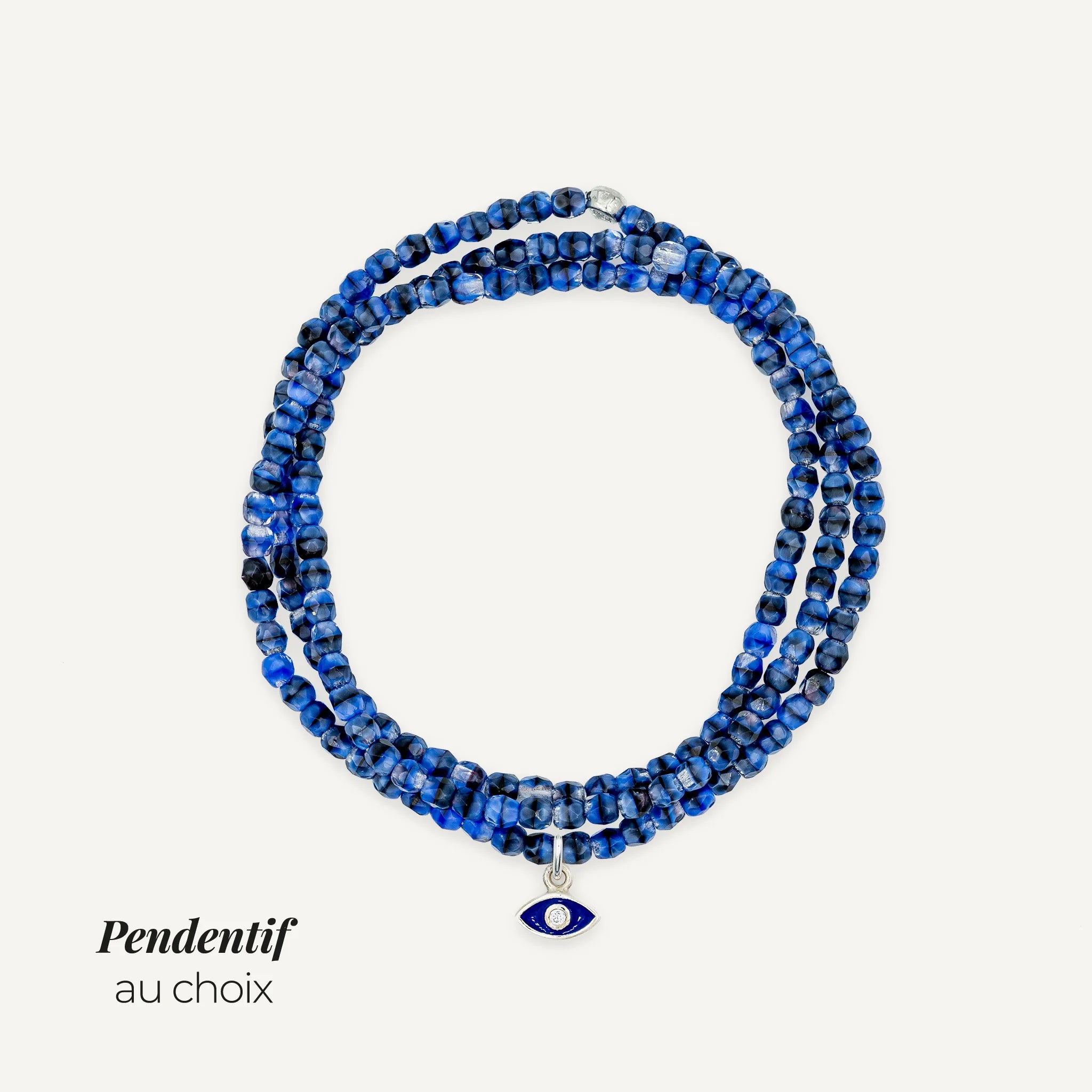 Collier-Bracelet Denim