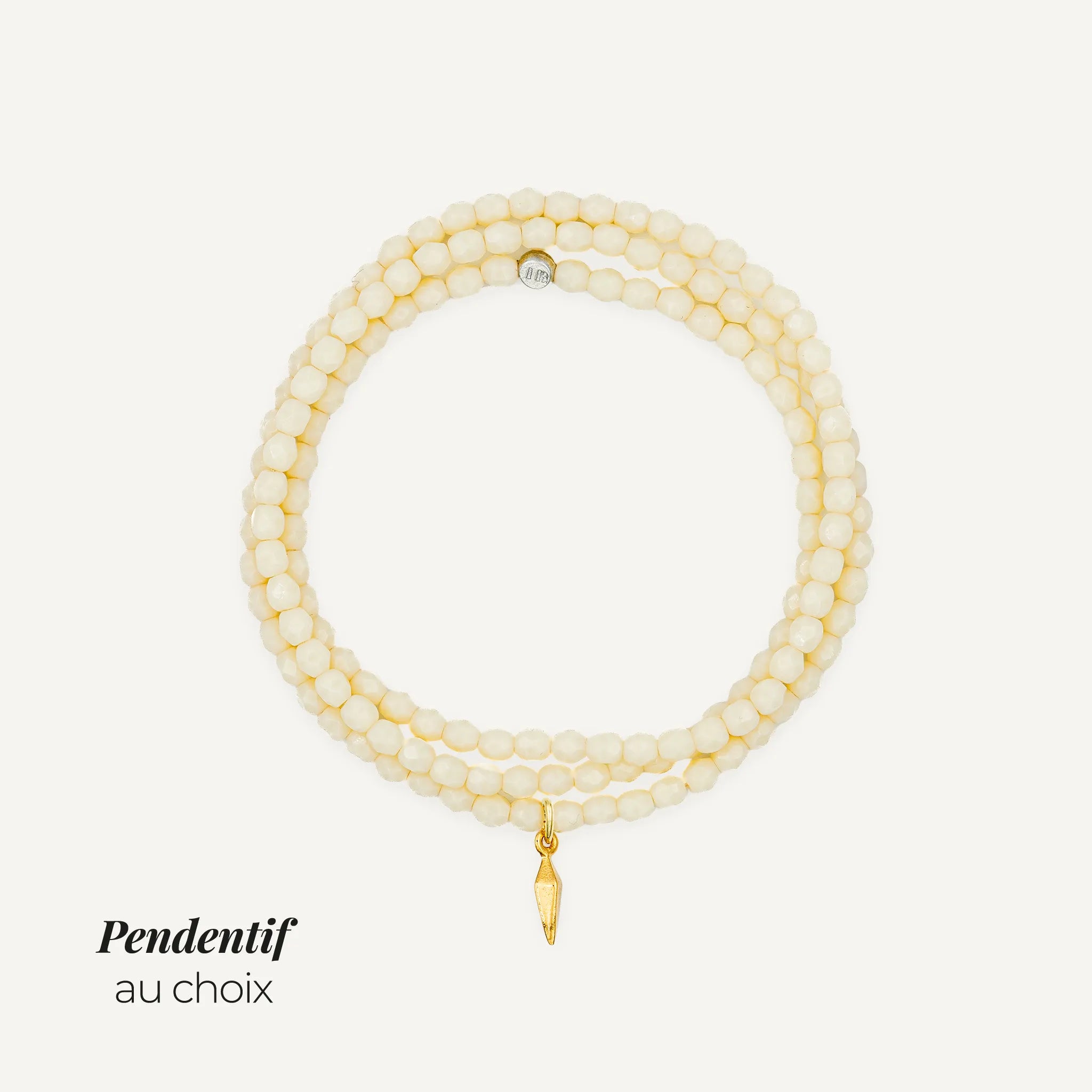 Collier-Bracelet Vanille