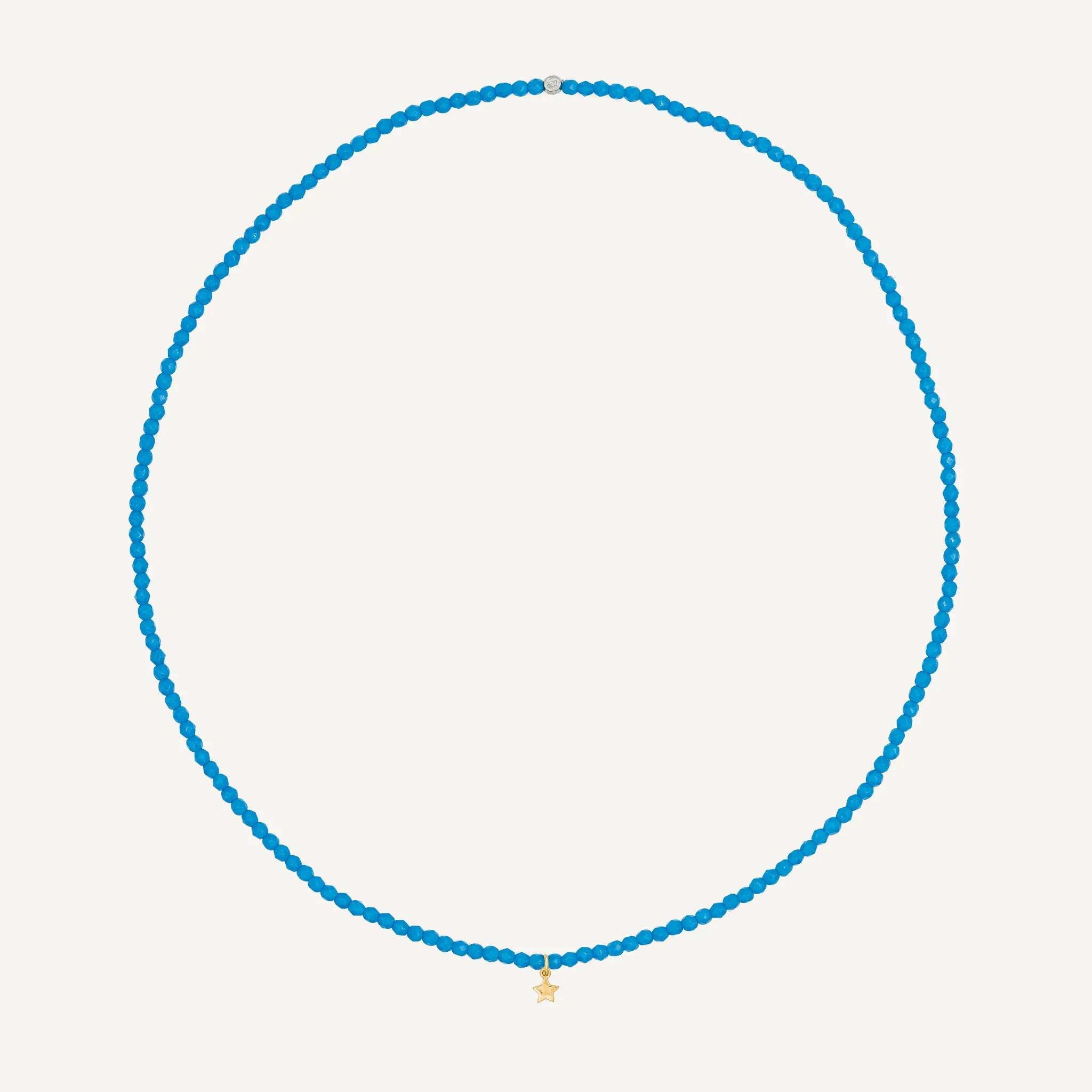 Collier-Bracelet Bleu Azur