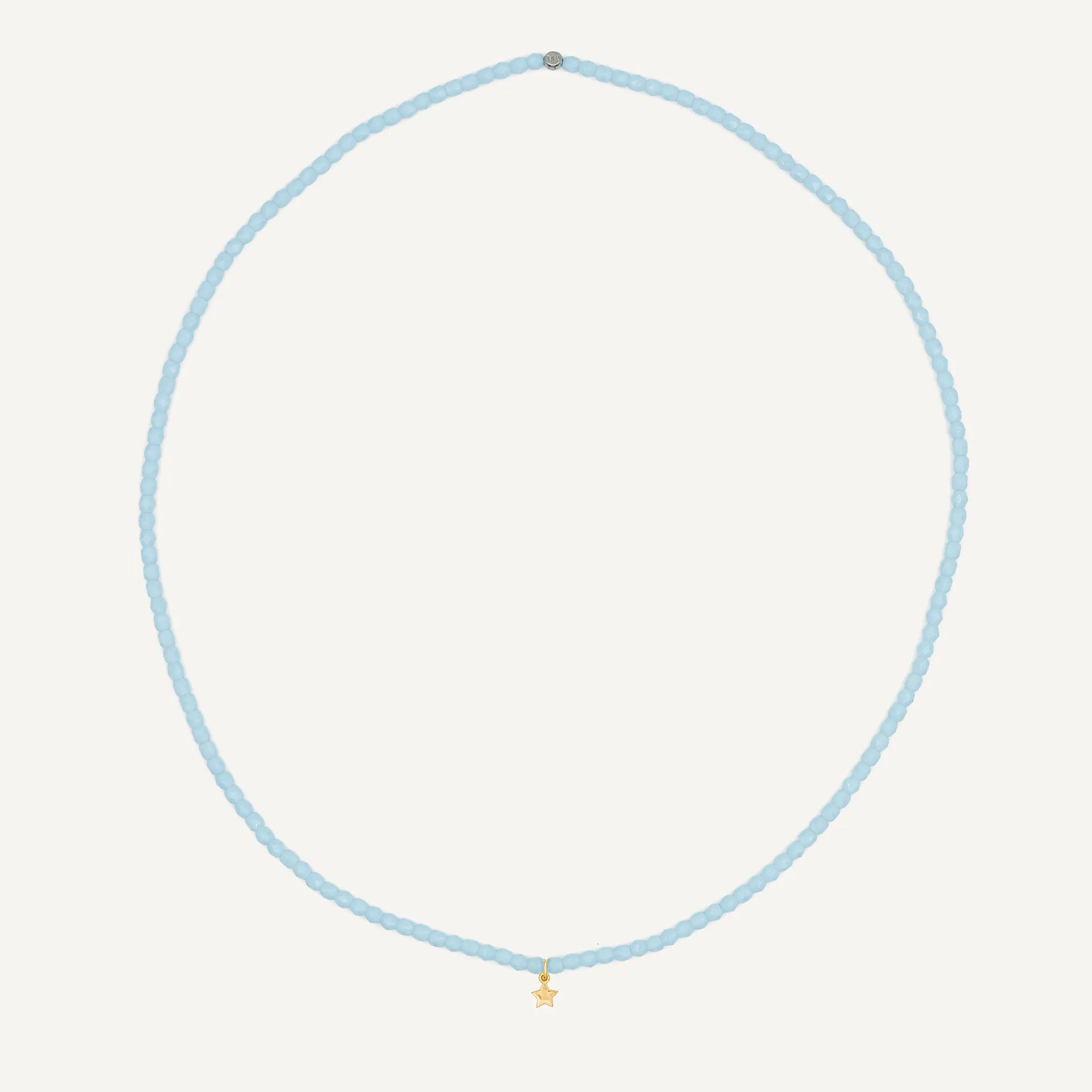 Collier-Bracelet Bleu Ciel