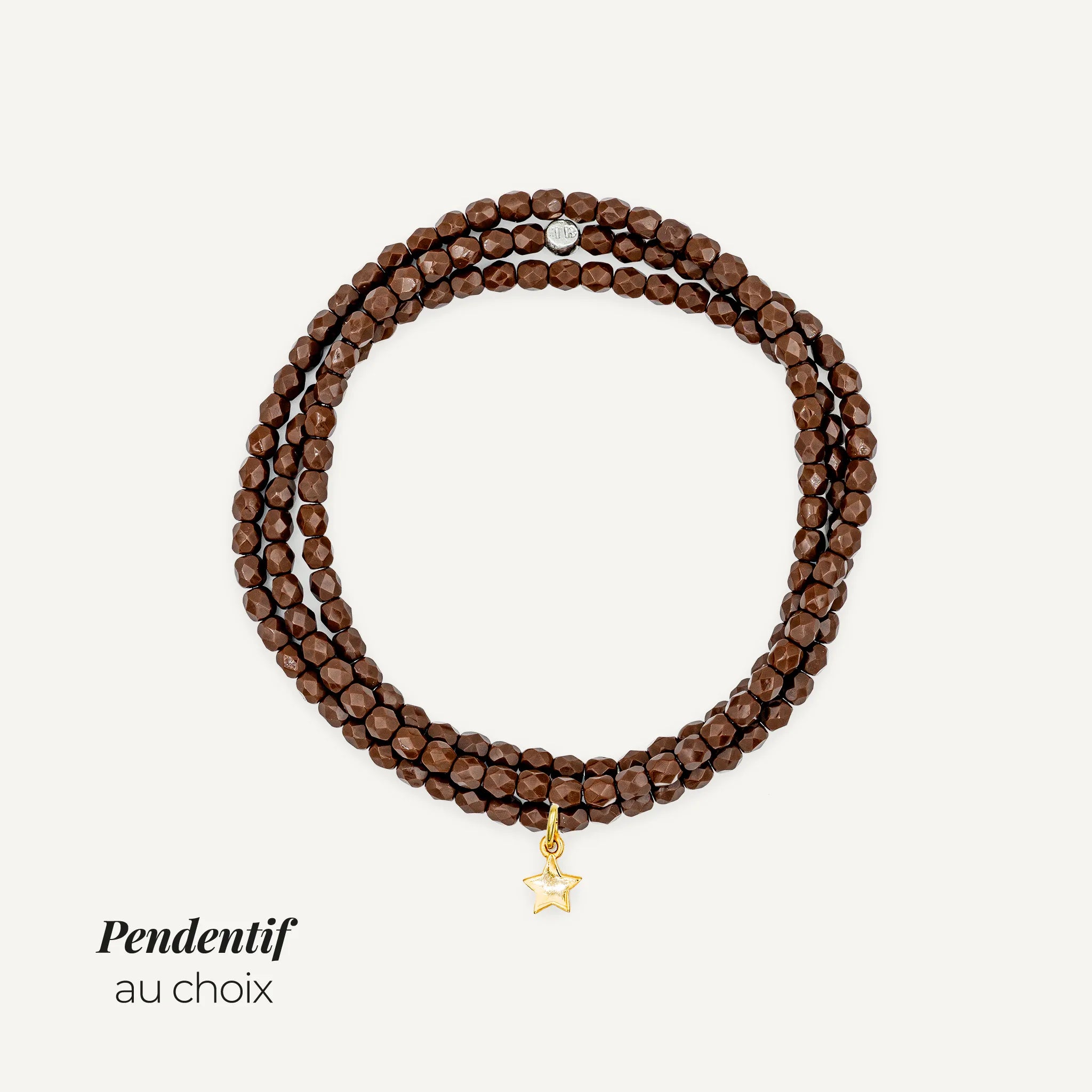 Collier-Bracelet Chocolat