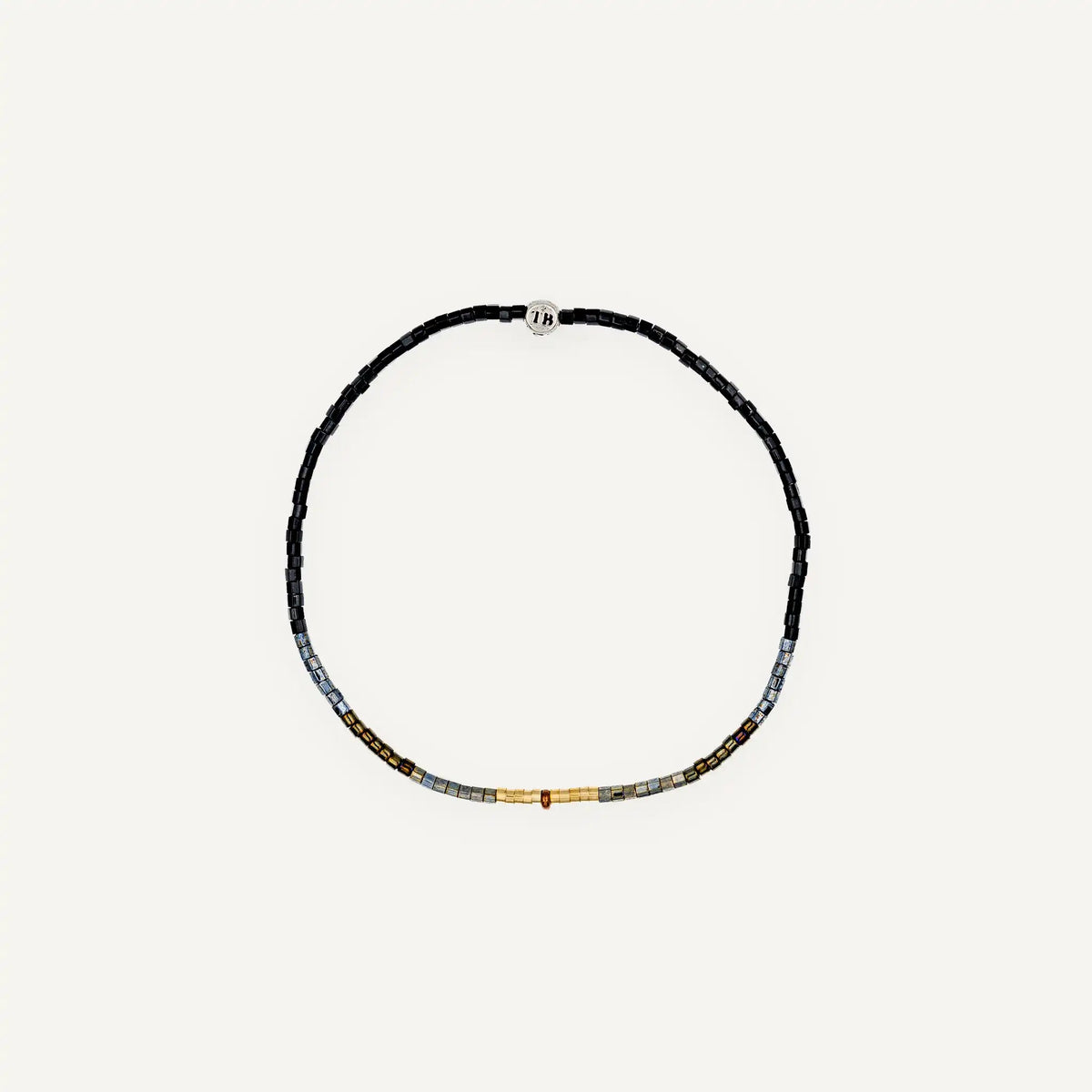 collier / bracelet ABBY 1 - Brun - Têtes Blondes