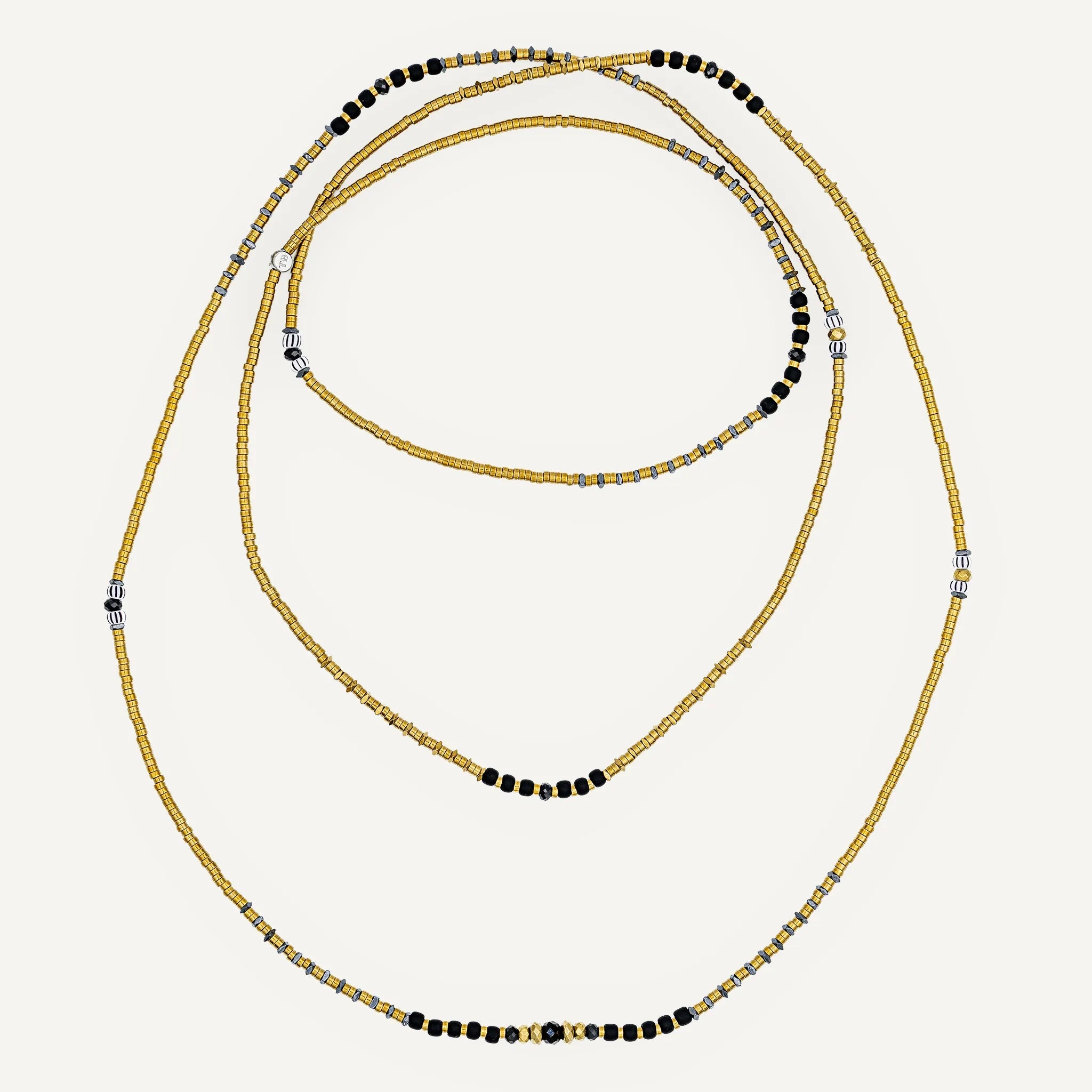 collier / bracelet ALICE 6 - Black - Têtes Blondes