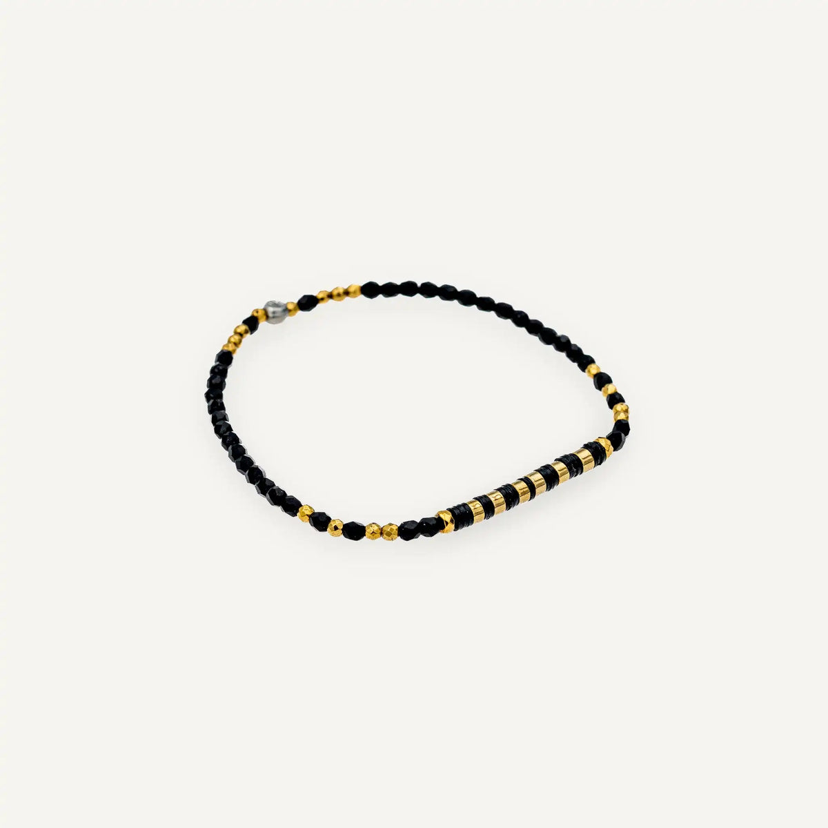 collier / bracelet ALINE 1 - Noir - Têtes Blondes