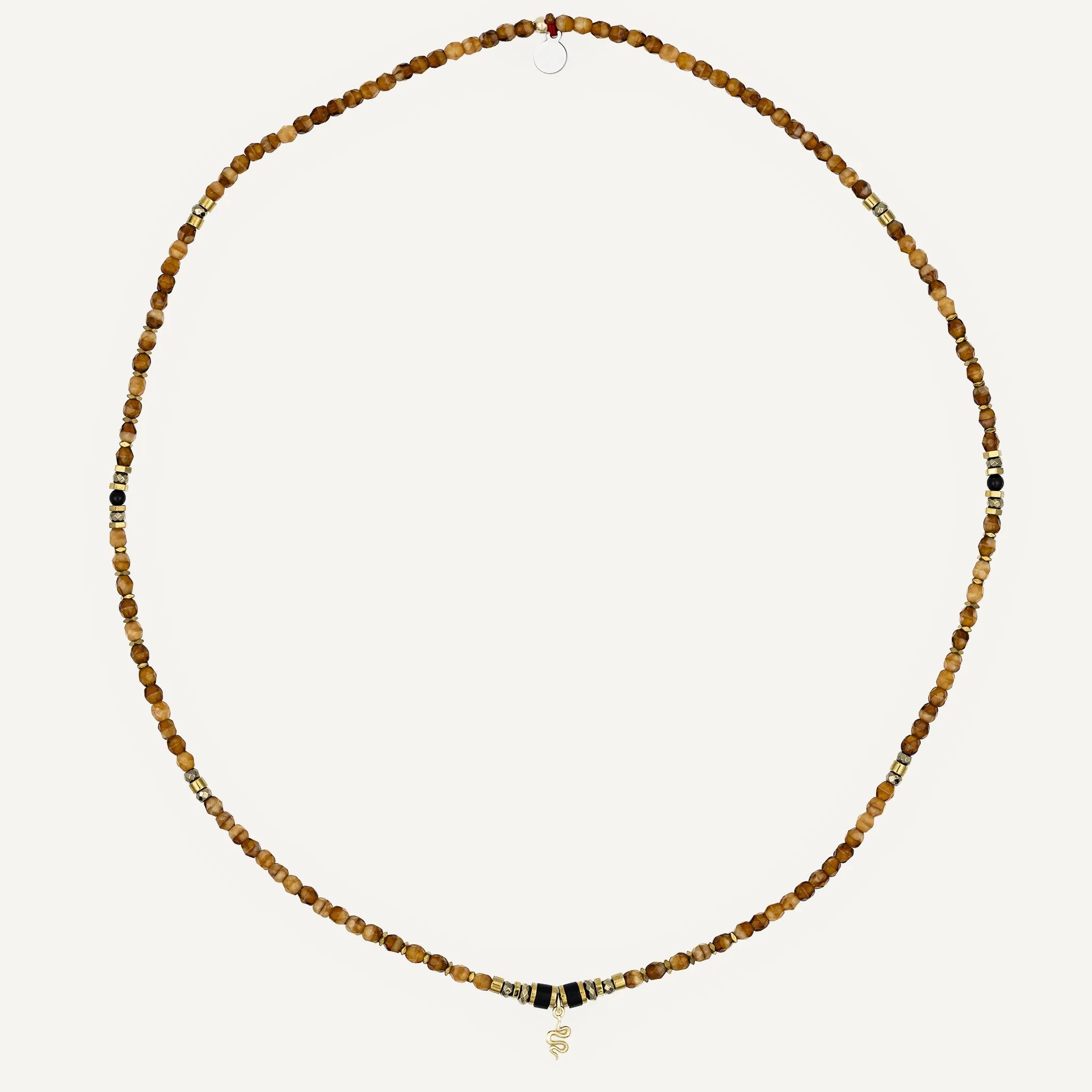 collier / bracelet ANA - Caramel - Têtes Blondes