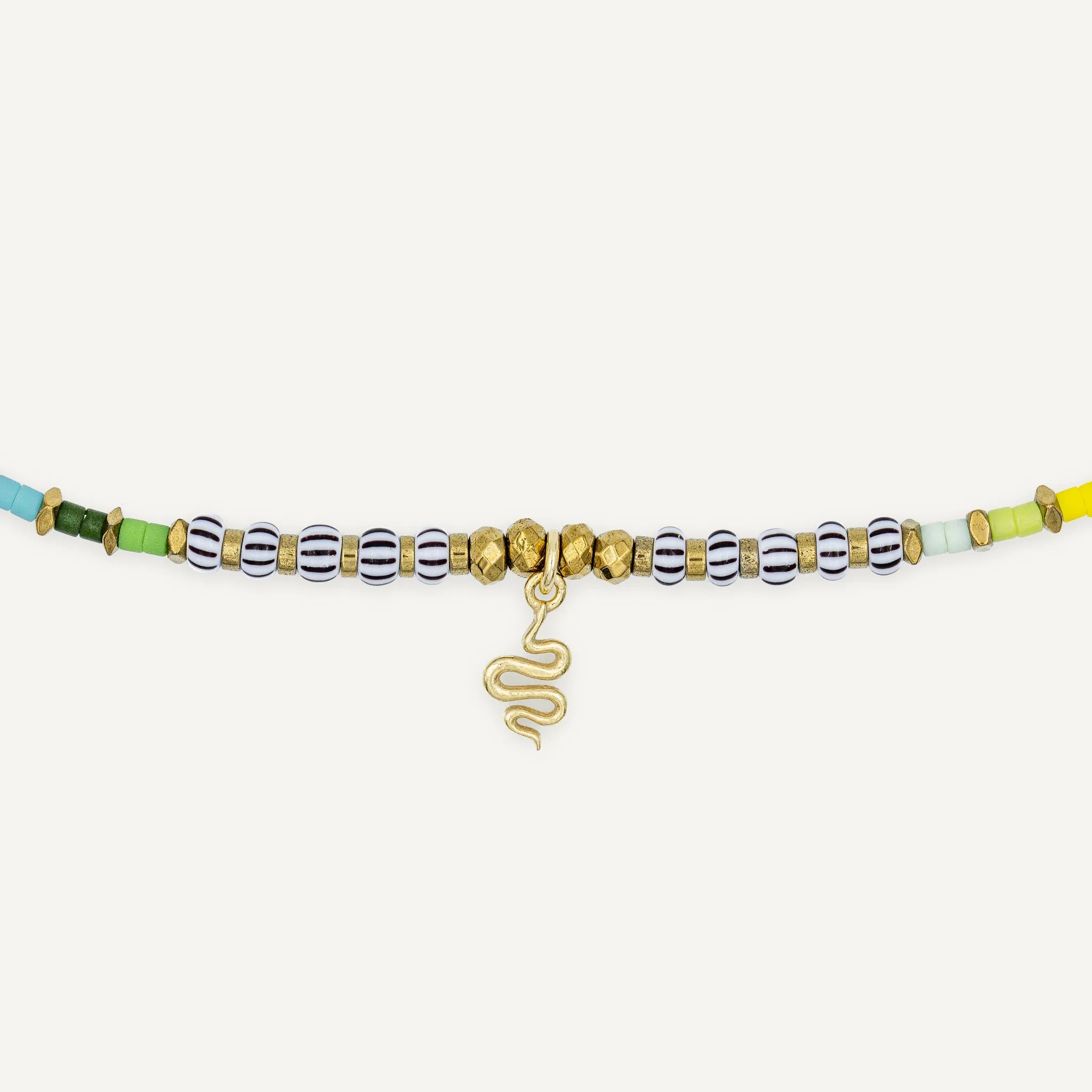 collier / bracelet ANA - Noir Rock Rainbow - Têtes Blondes