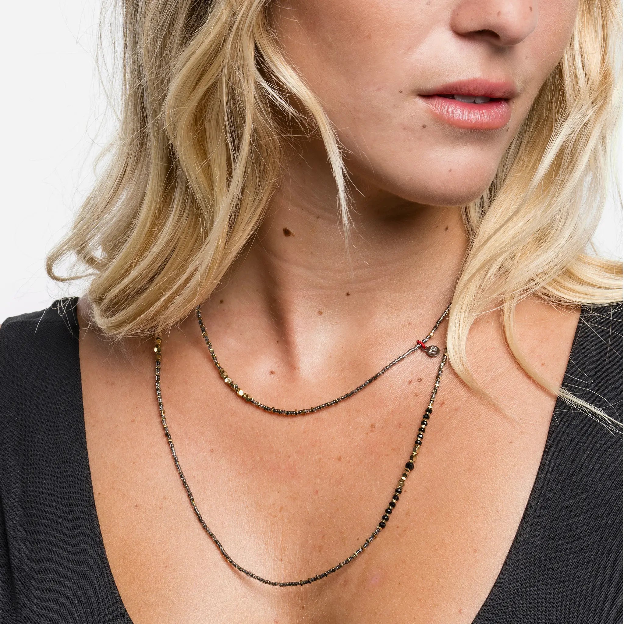 collier / bracelet ANDY 6 - Quantic - Têtes Blondes