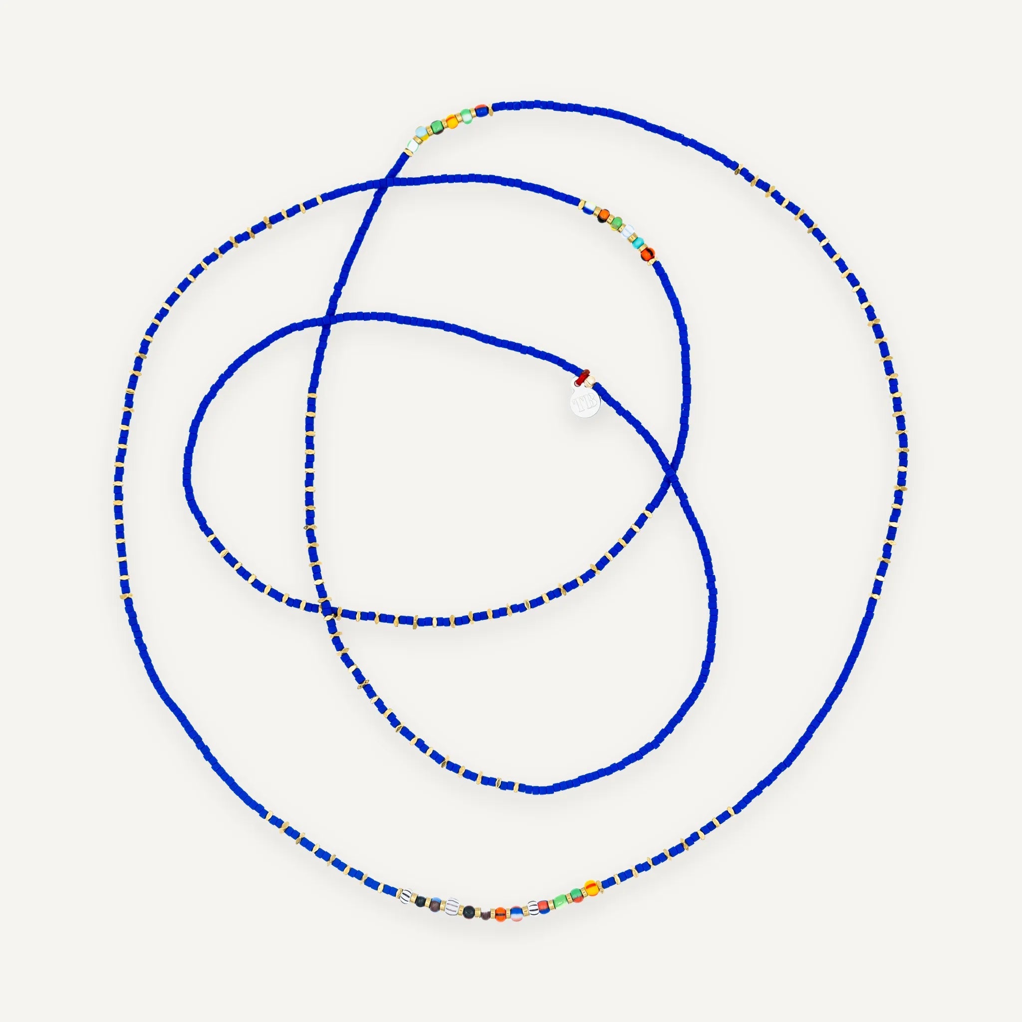 collier / bracelet ANDY Cobalt 6 - Têtes Blondes