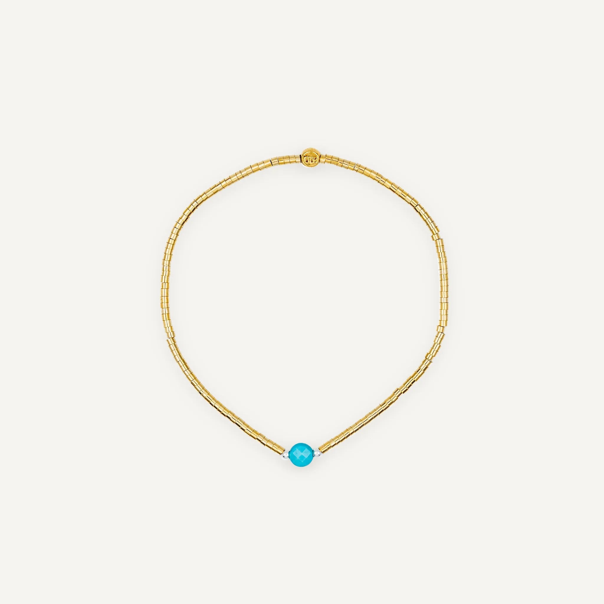 collier / bracelet AVA 1 - Turquenite - Têtes Blondes
