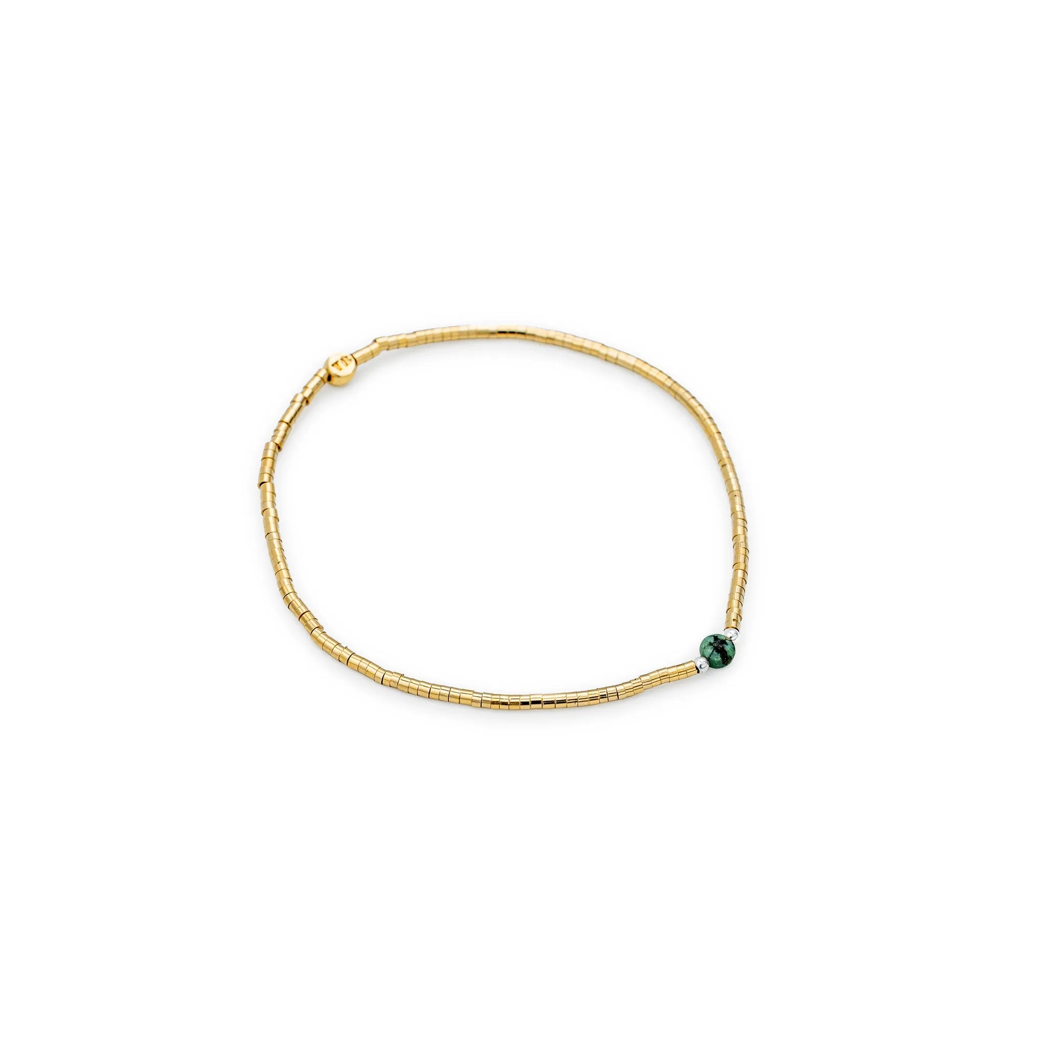 collier / bracelet AVA 1 - Turquoise d'Afrique - Têtes Blondes