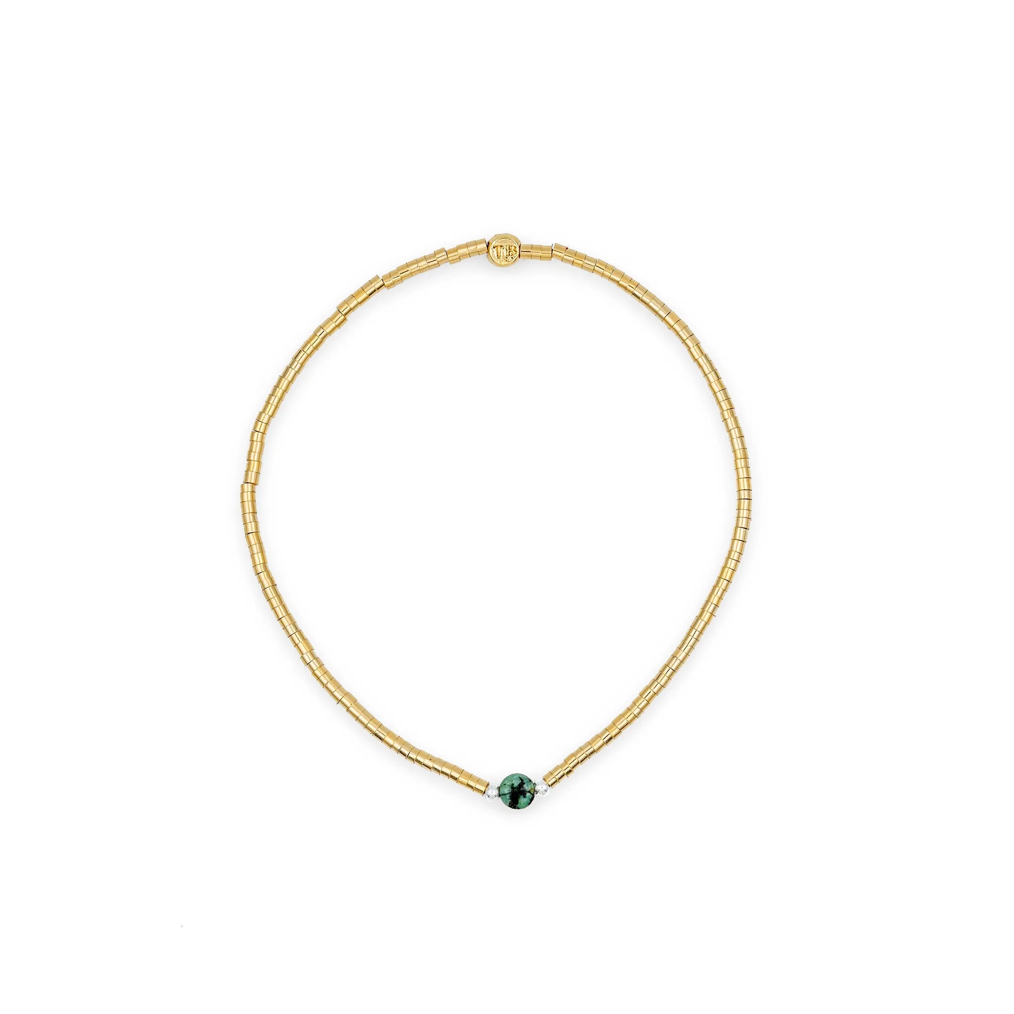 collier / bracelet AVA 1 - Turquoise d'Afrique - Têtes Blondes