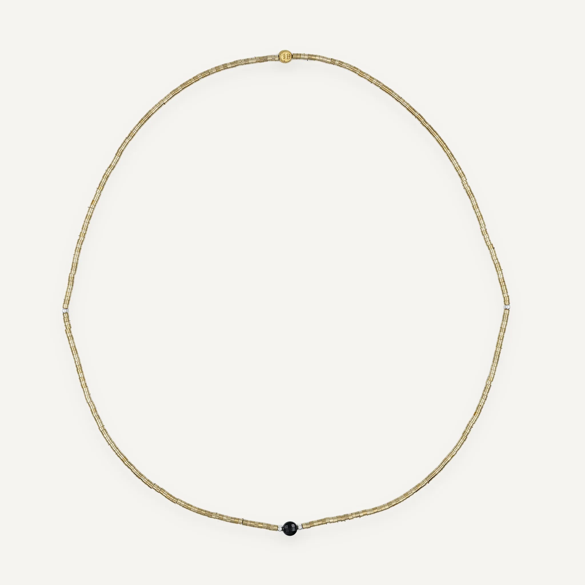 collier / bracelet AVA GOLD - Spinelle - Têtes Blondes