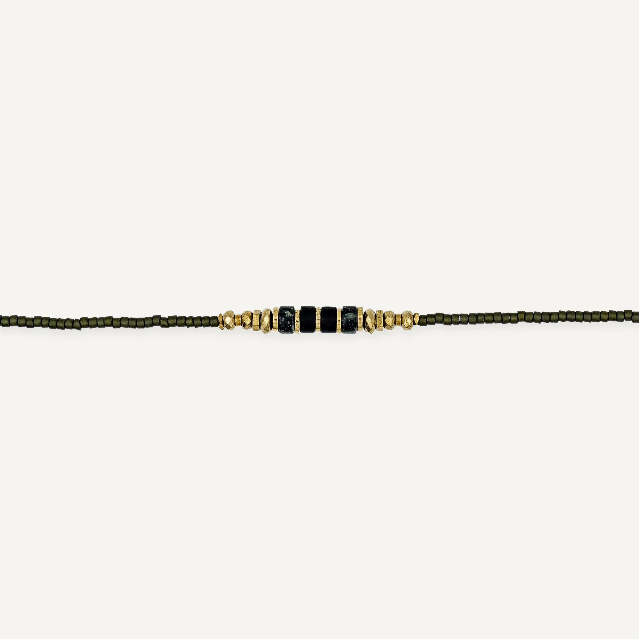 collier / bracelet AVOCADO 3 - Têtes Blondes