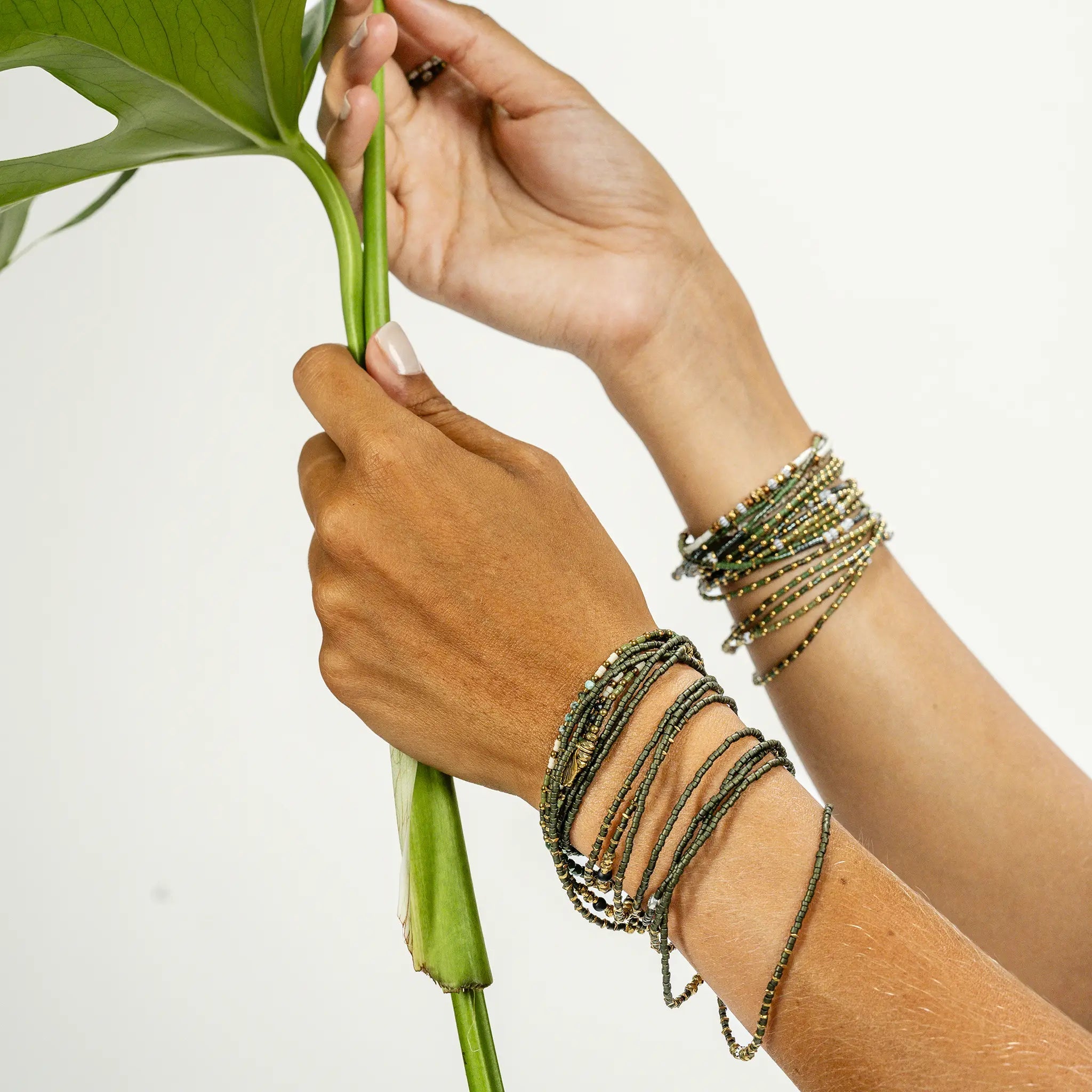collier / bracelet AVOCADO 6 - Têtes Blondes