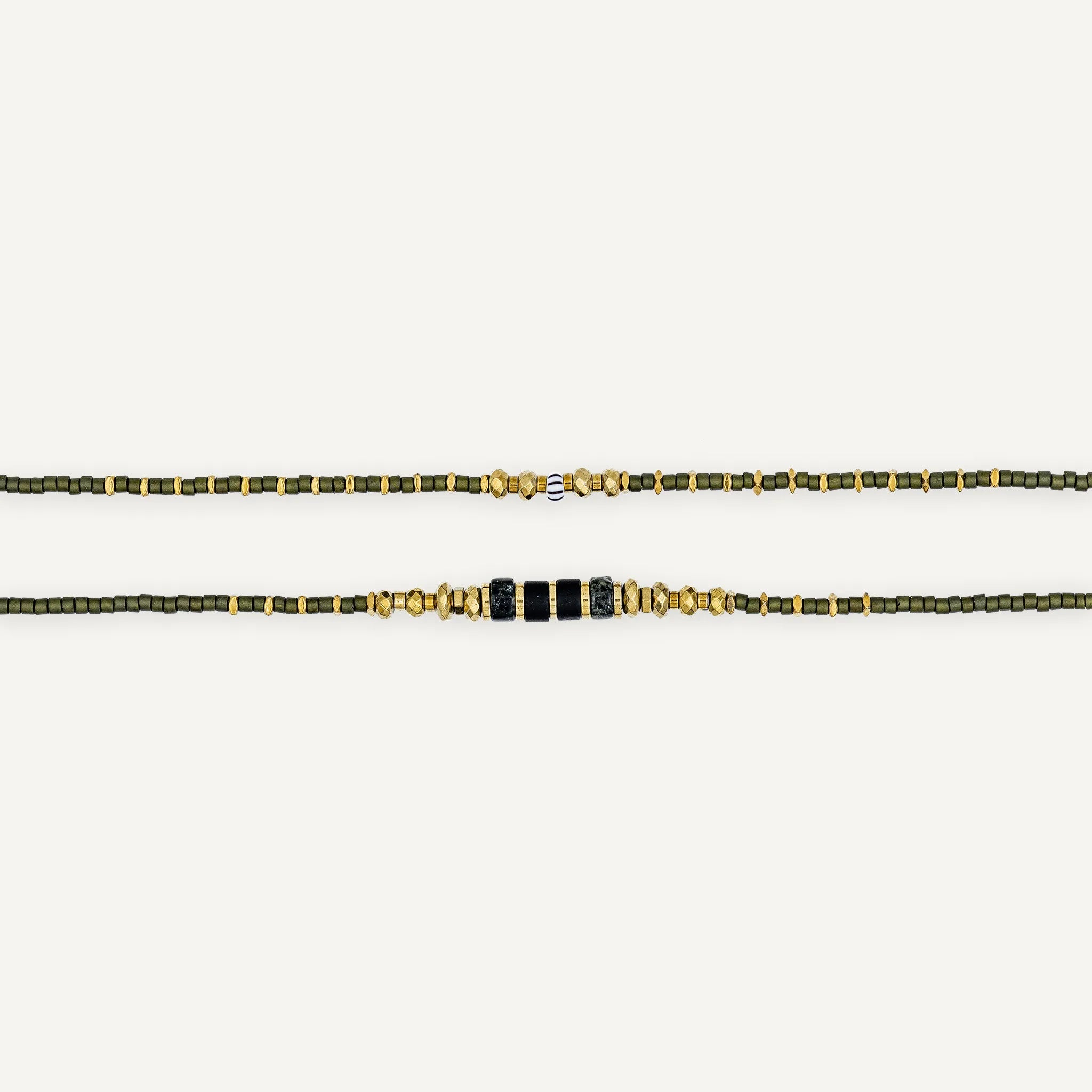 collier / bracelet AVOCADO 6 - Têtes Blondes