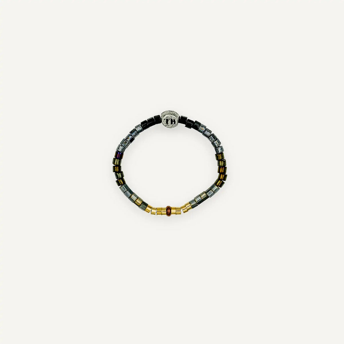 collier / bracelet Bague ABBY - Brun - Têtes Blondes