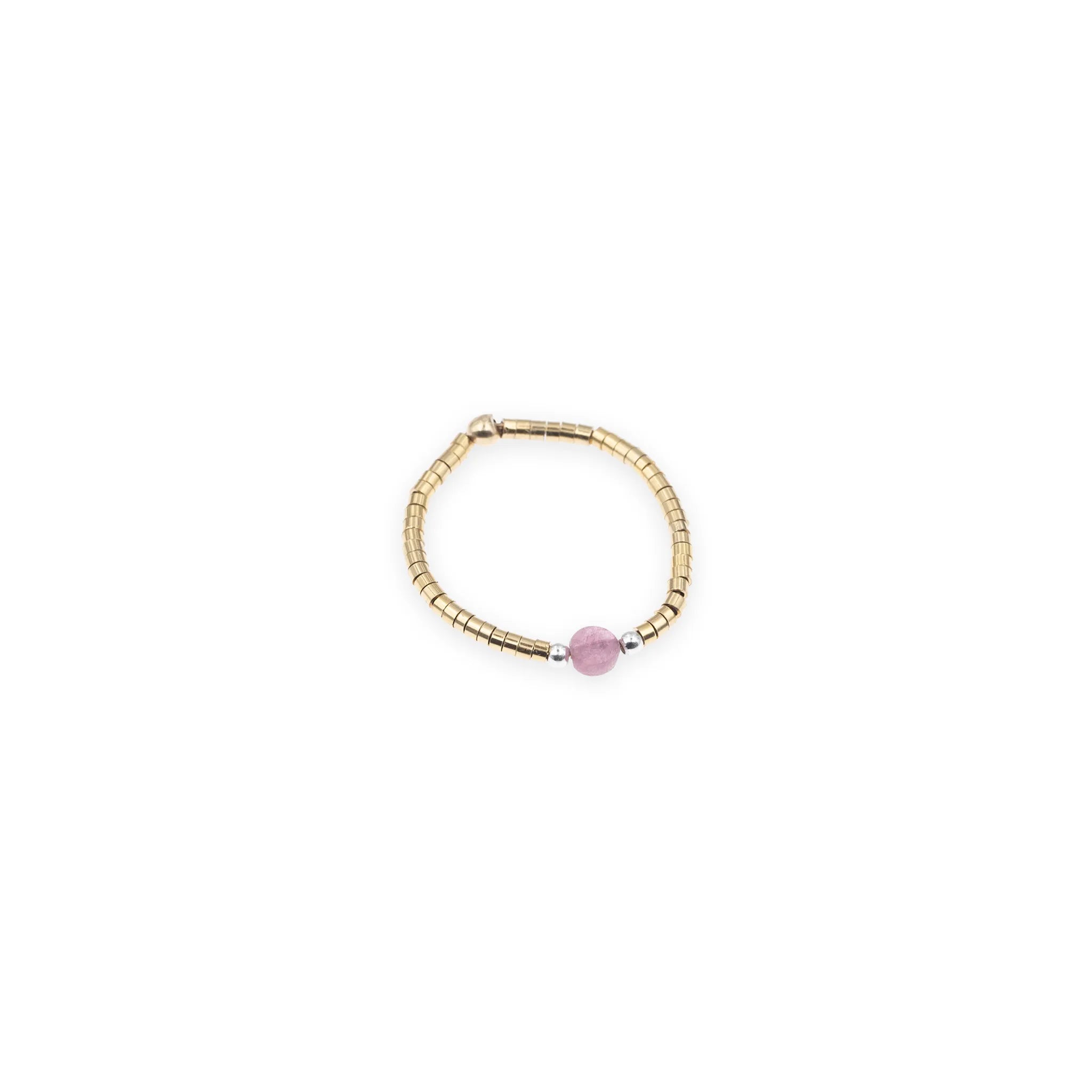 collier / bracelet BAGUE - Ava Tourmaline - Têtes Blondes