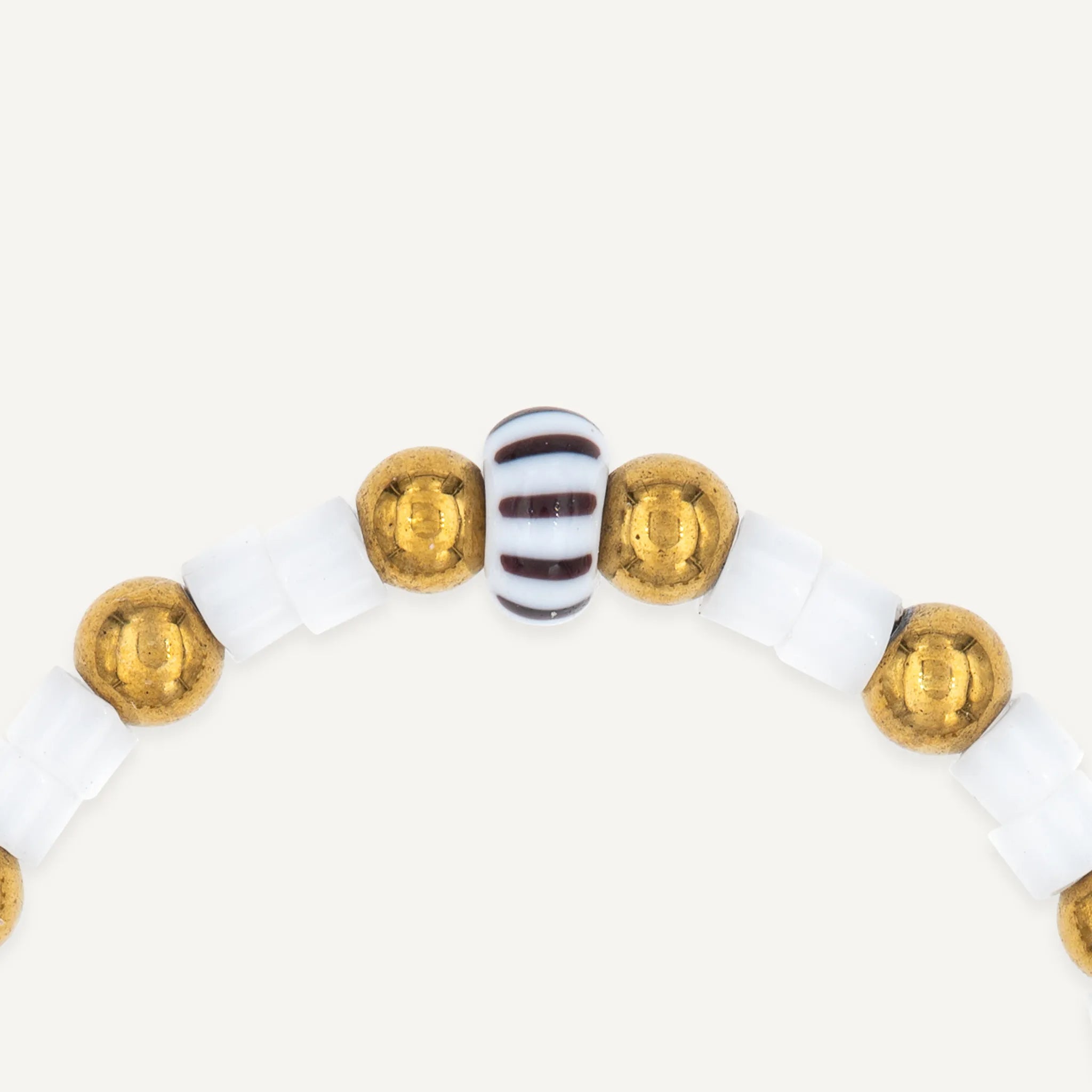 collier / bracelet Bague Bliss - Blanche - Têtes Blondes