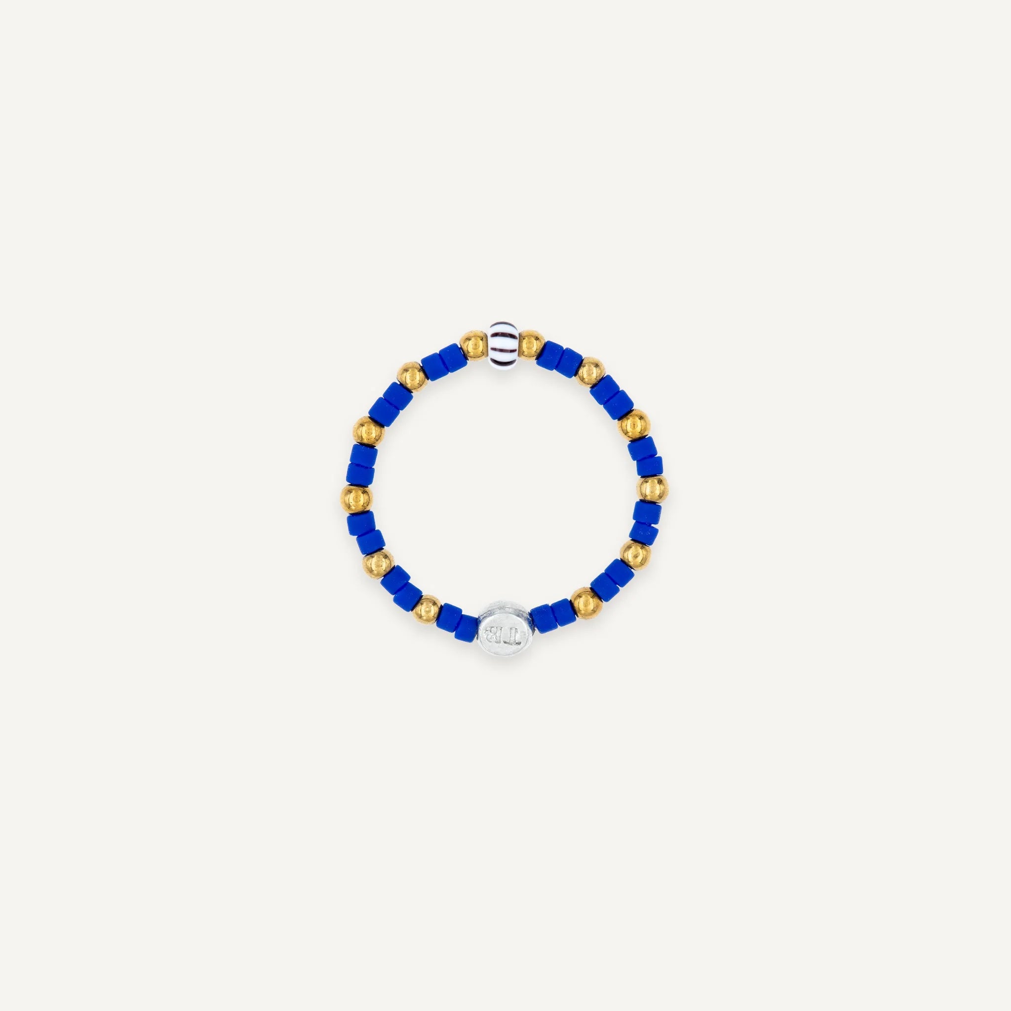 collier / bracelet Bague Bliss - Cobalt - Têtes Blondes