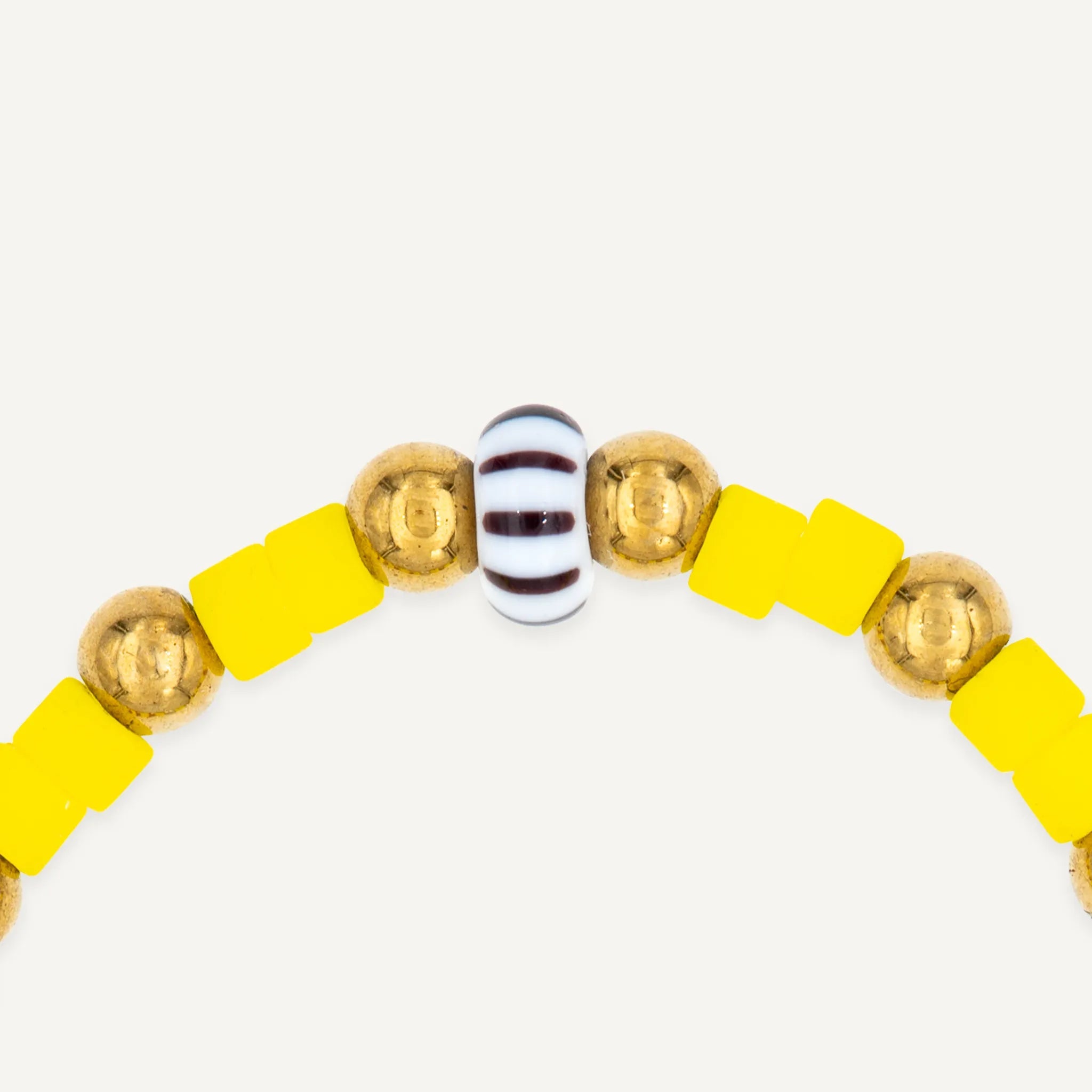 collier / bracelet Bague Bliss - Jaune - Têtes Blondes