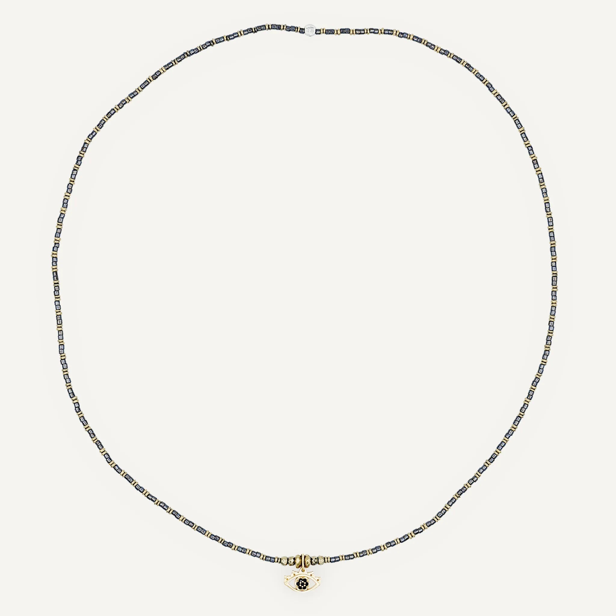 collier / bracelet BLACK MATI - Black Metal - Têtes Blondes