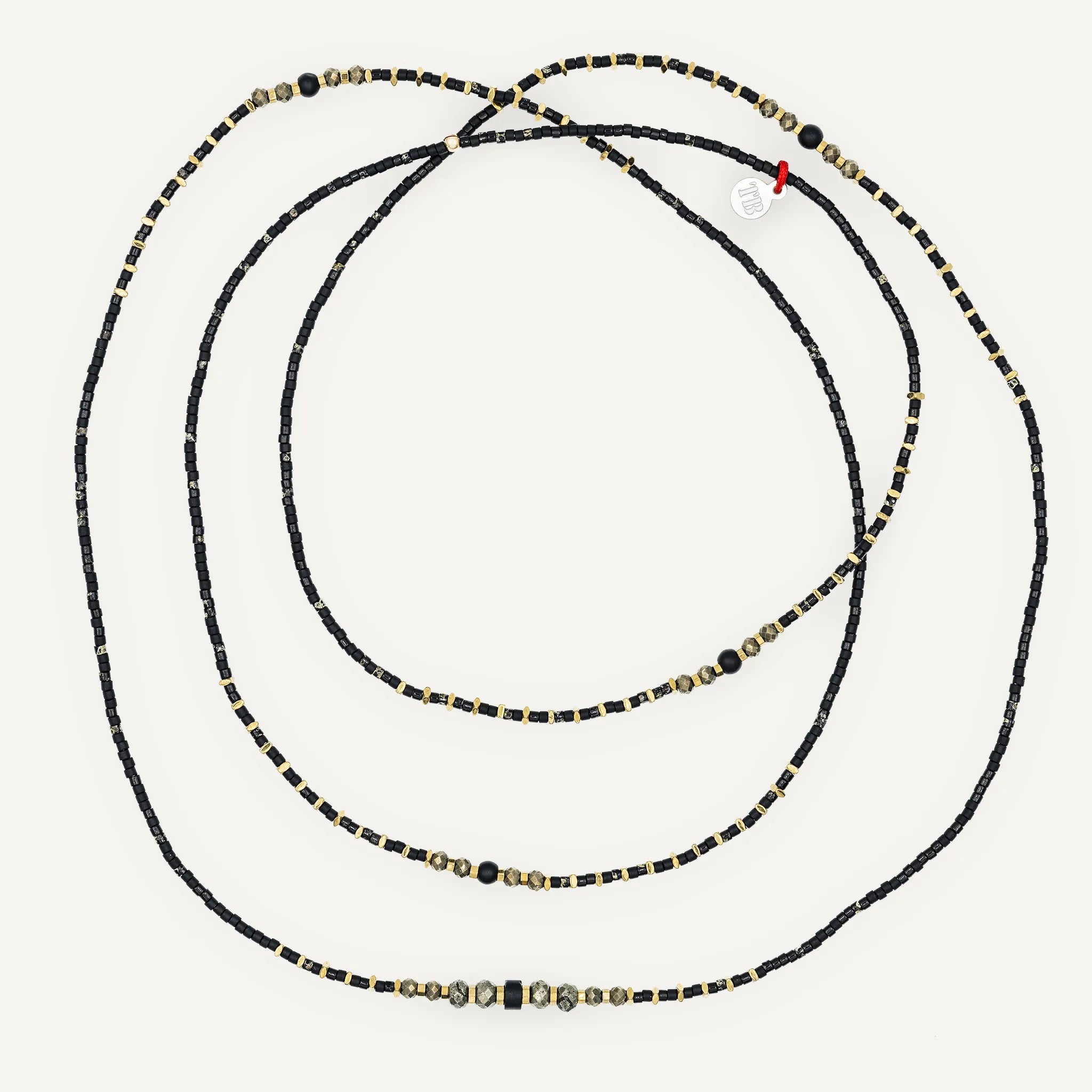 collier / bracelet BLACK PANTHER Slim 6 - Têtes Blondes