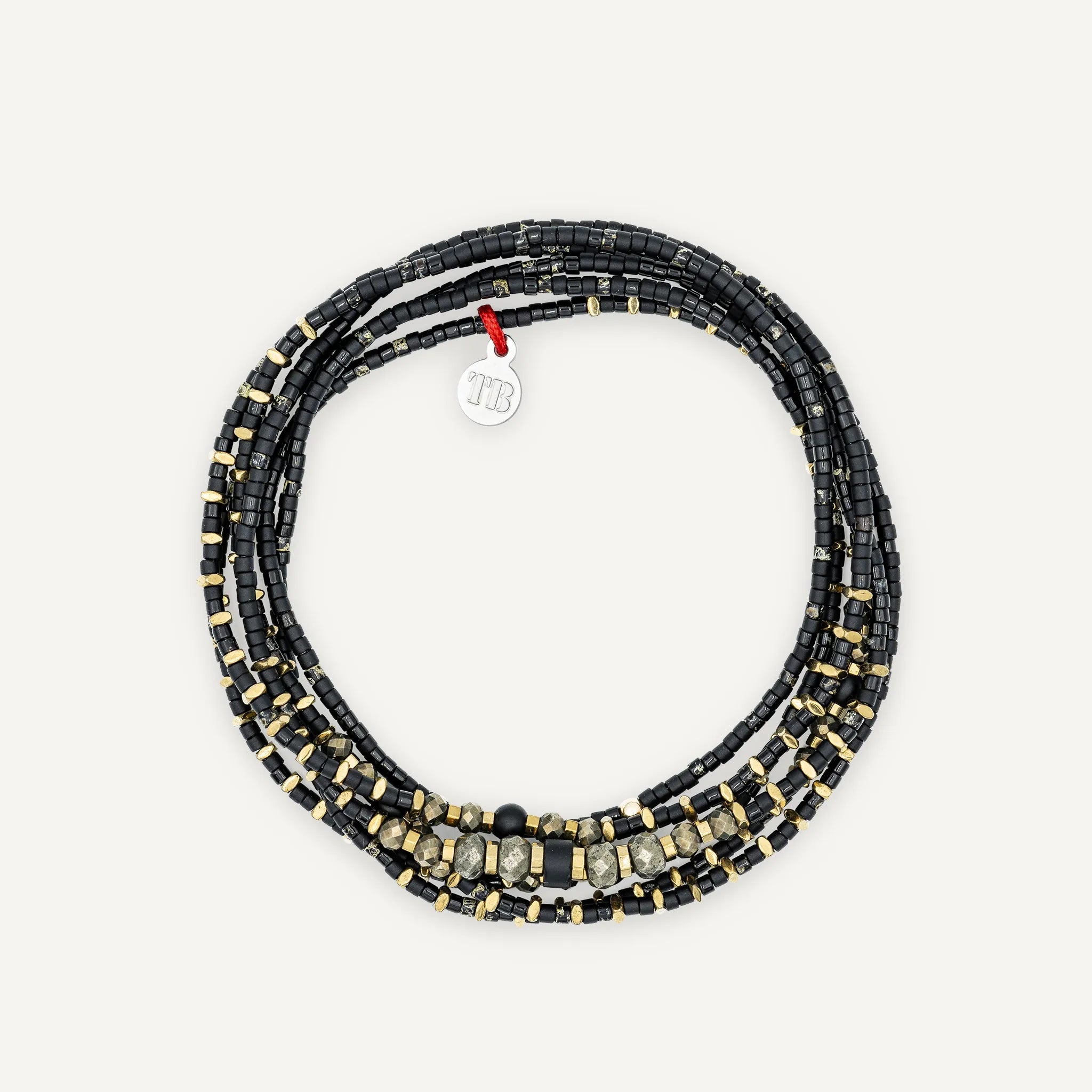 collier / bracelet BLACK PANTHER Slim 6 - Têtes Blondes