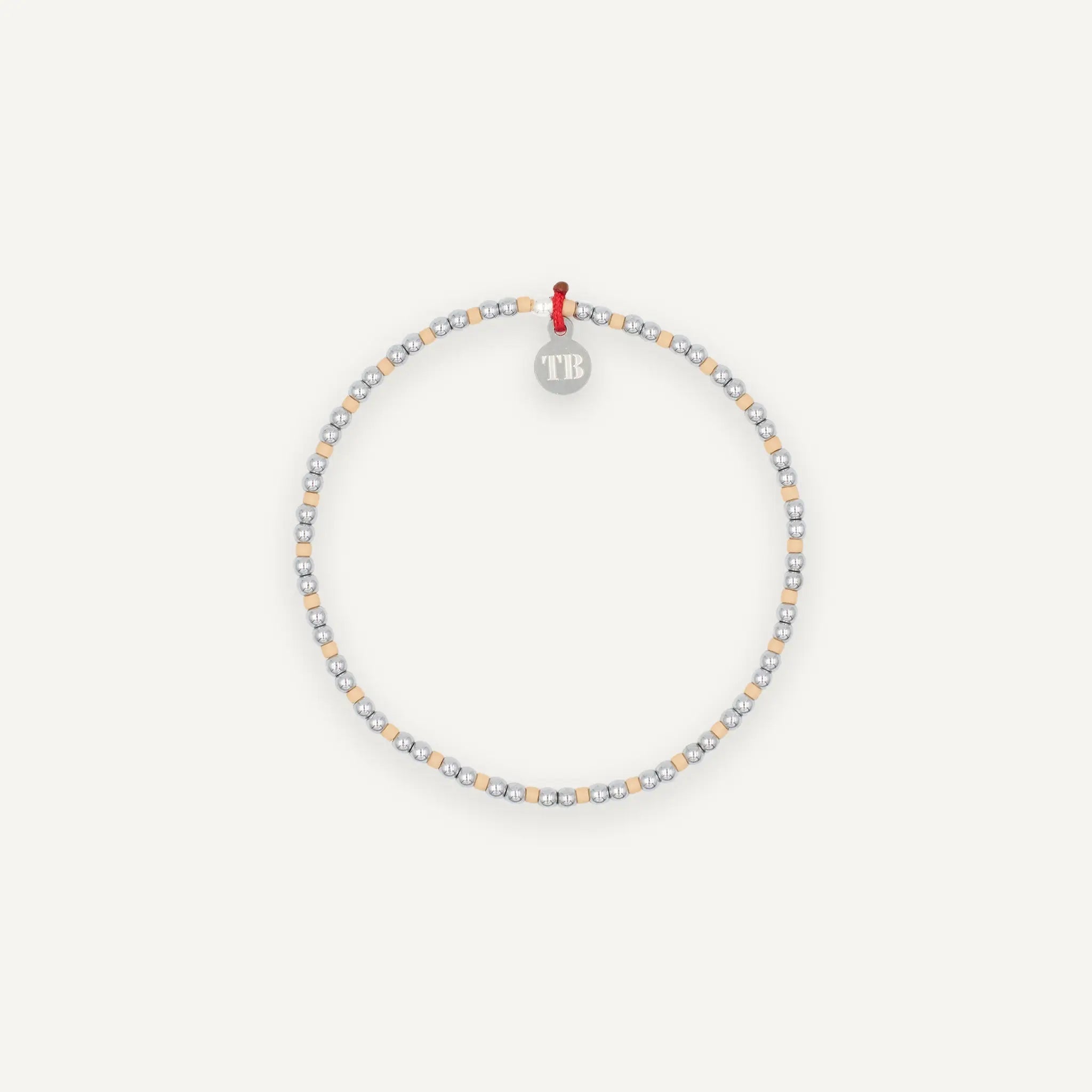 collier / bracelet BLISS SILVER 1 - Miel - Têtes Blondes