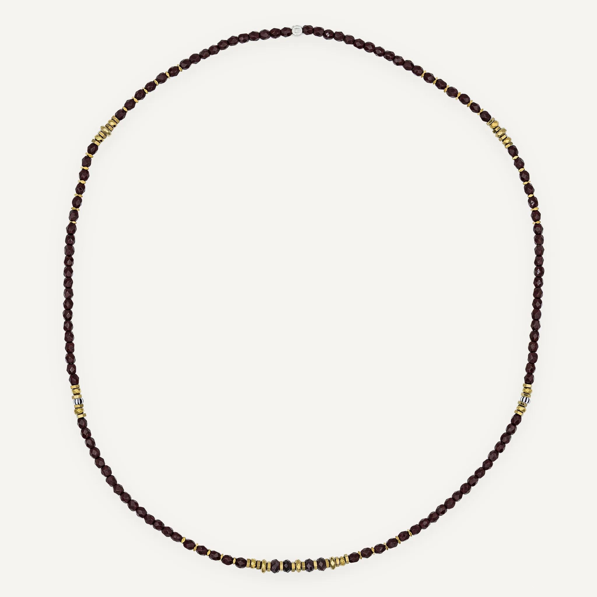 collier / bracelet BLONDIE 3 - Bordeaux - Têtes Blondes