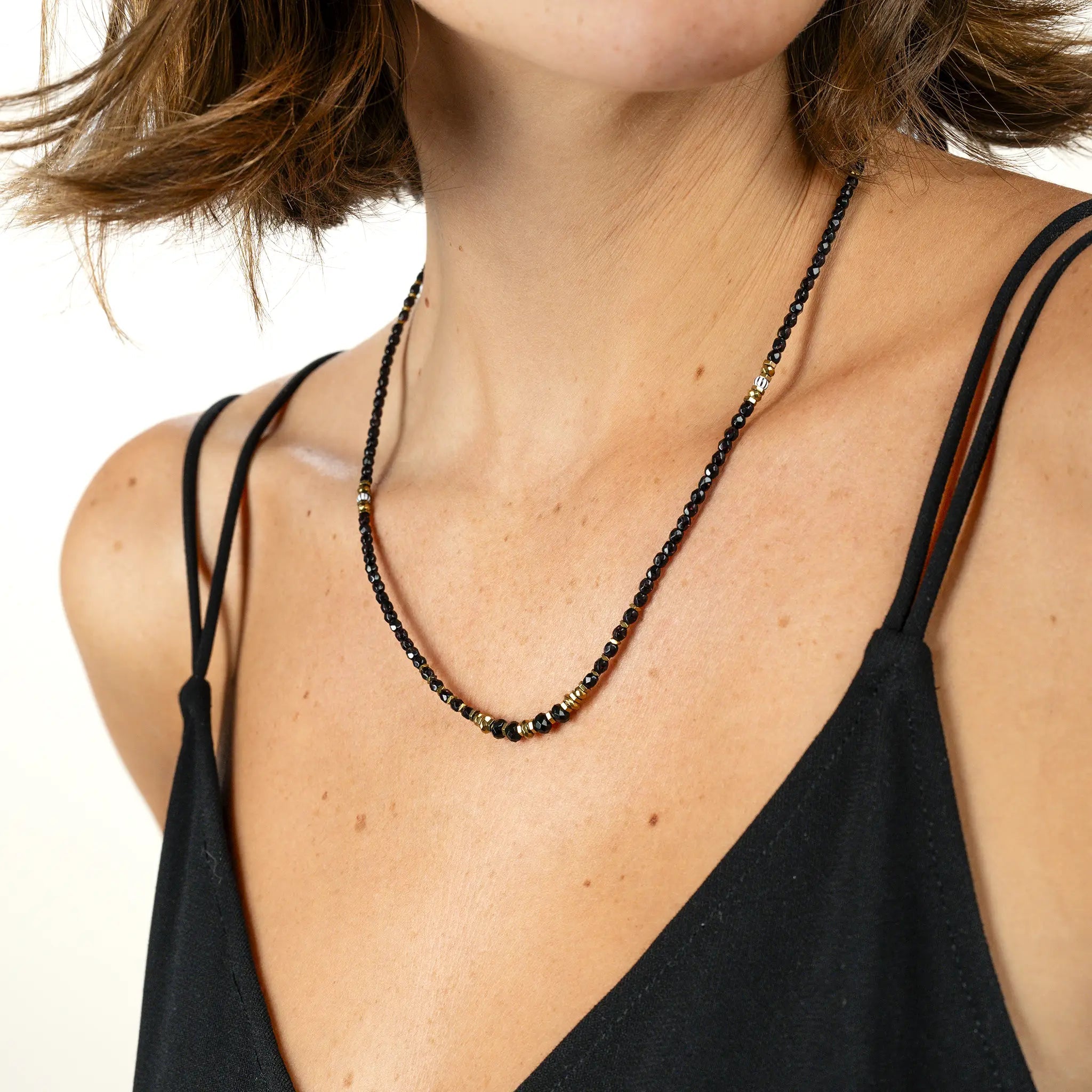 collier / bracelet BLONDIE 3 - Midnight - Têtes Blondes