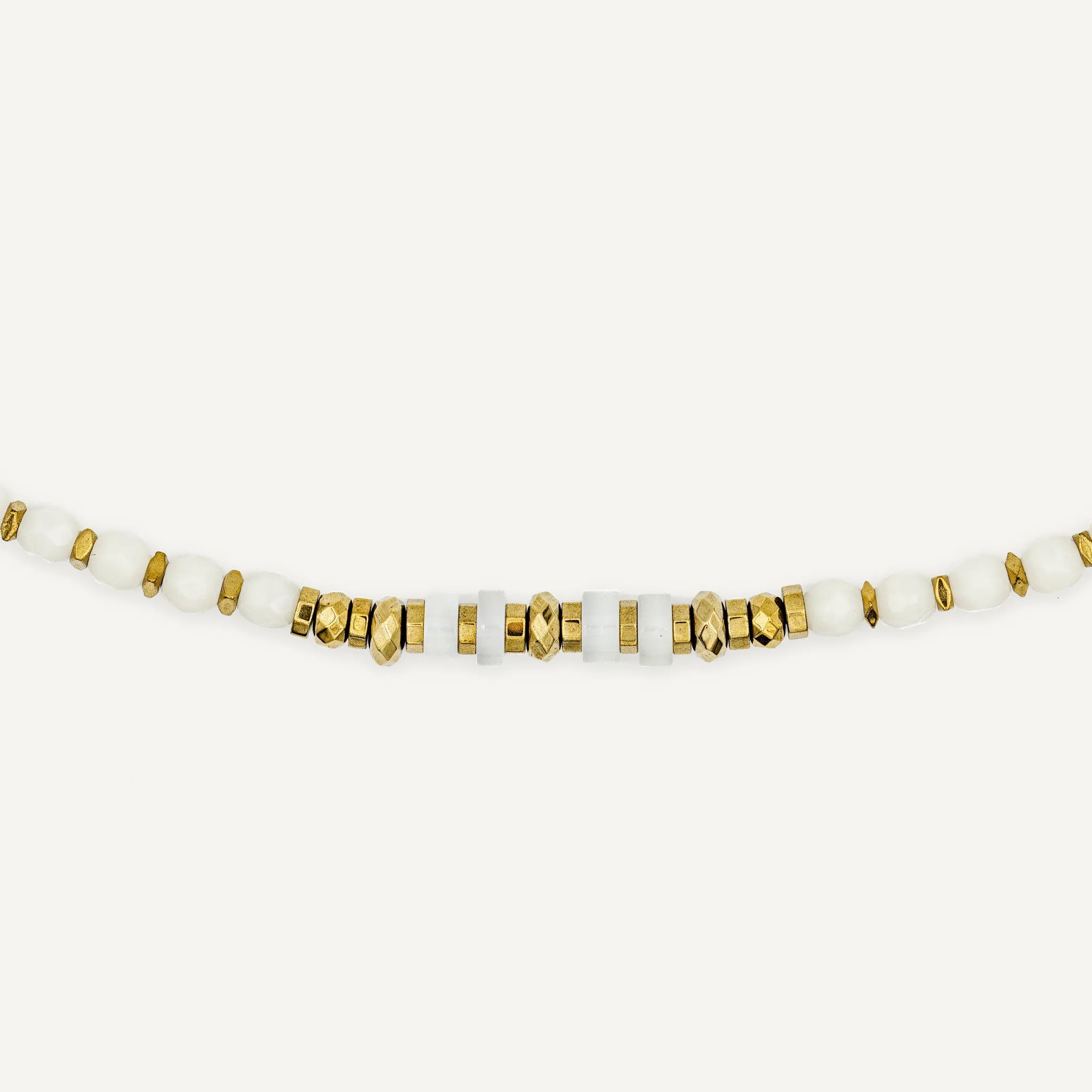 collier / bracelet BLONDIE 3 - Vanille - Têtes Blondes