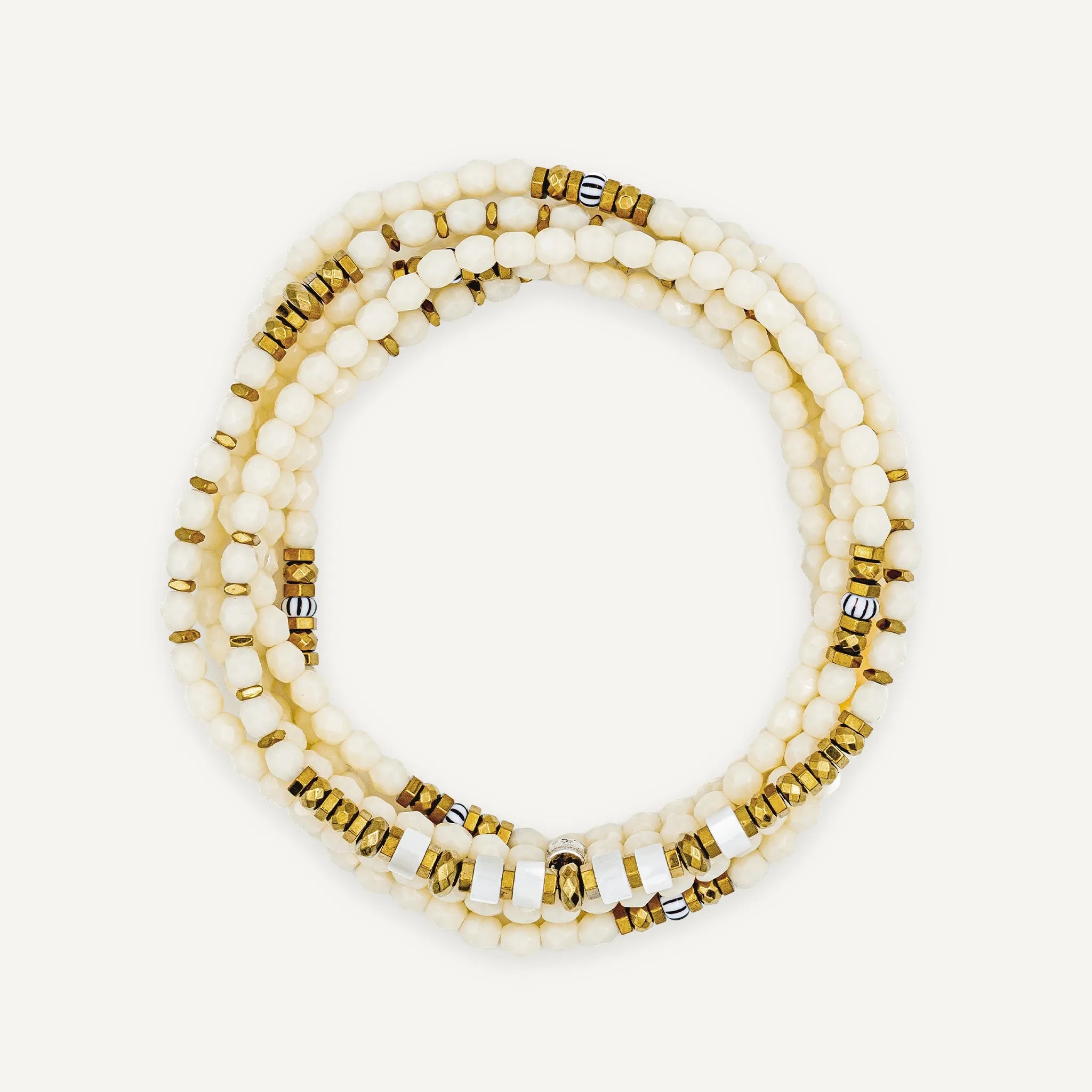 collier / bracelet BLONDIE 6 - Vanille - Têtes Blondes