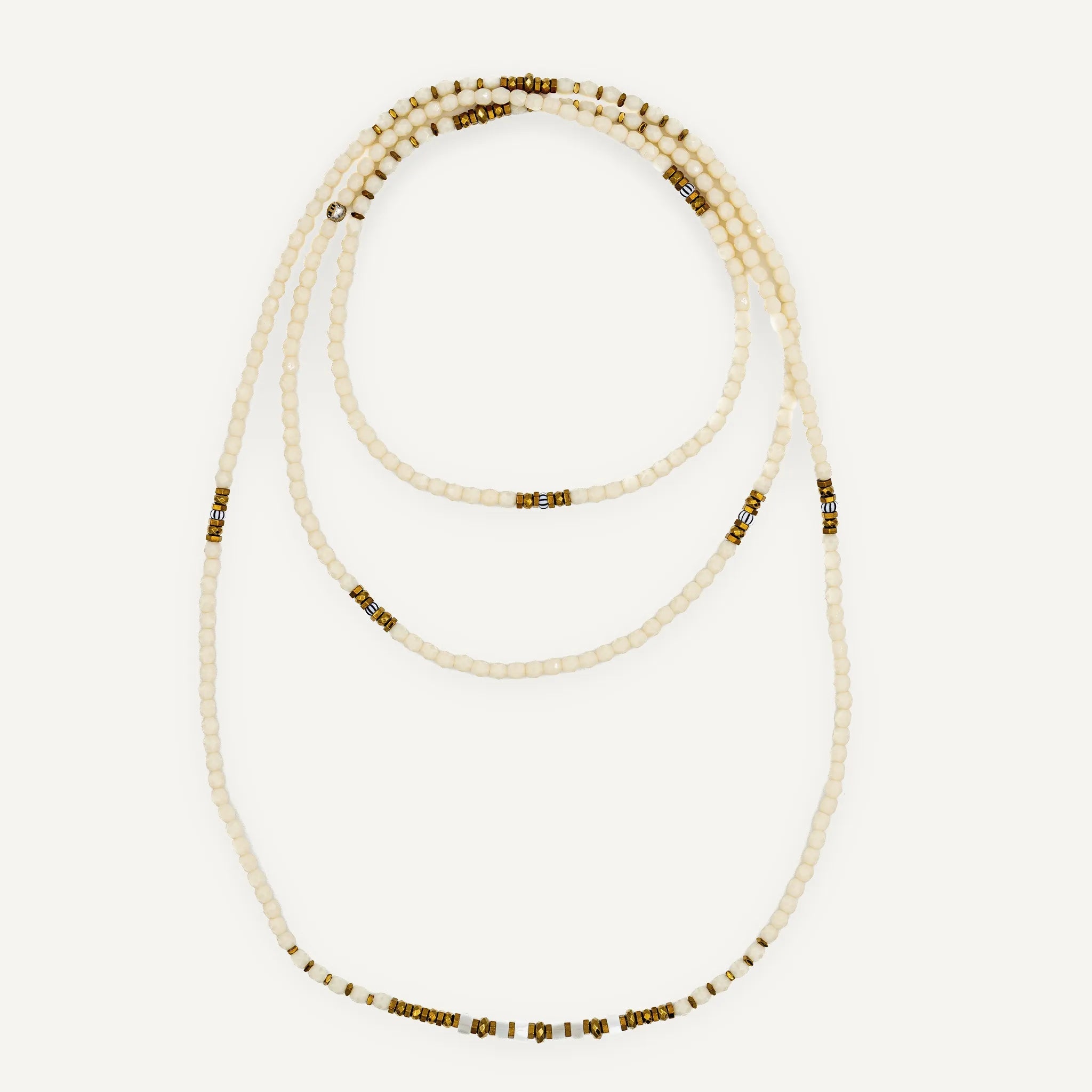 collier / bracelet BLONDIE 6 - Vanille - Têtes Blondes