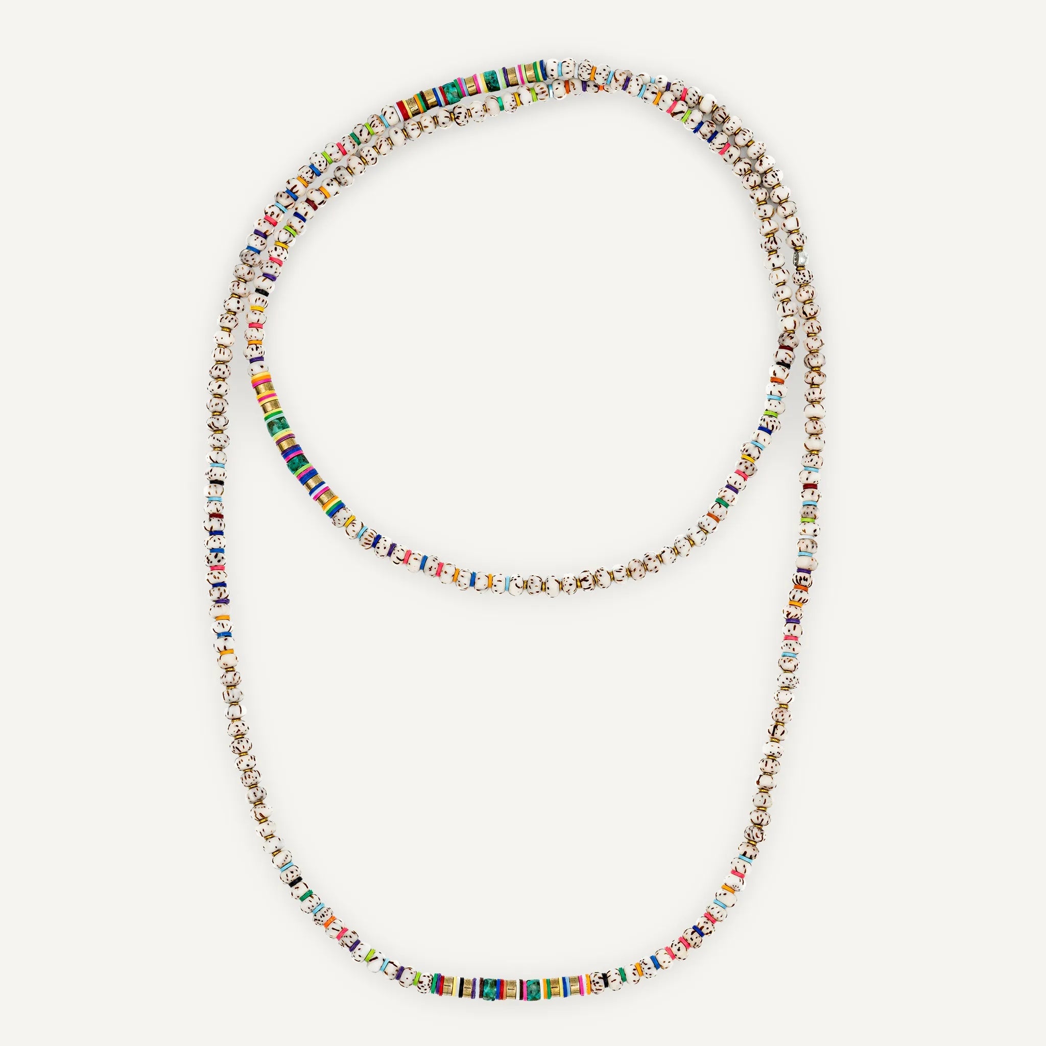 collier / bracelet BODHI 5 - Multicolore - Têtes Blondes