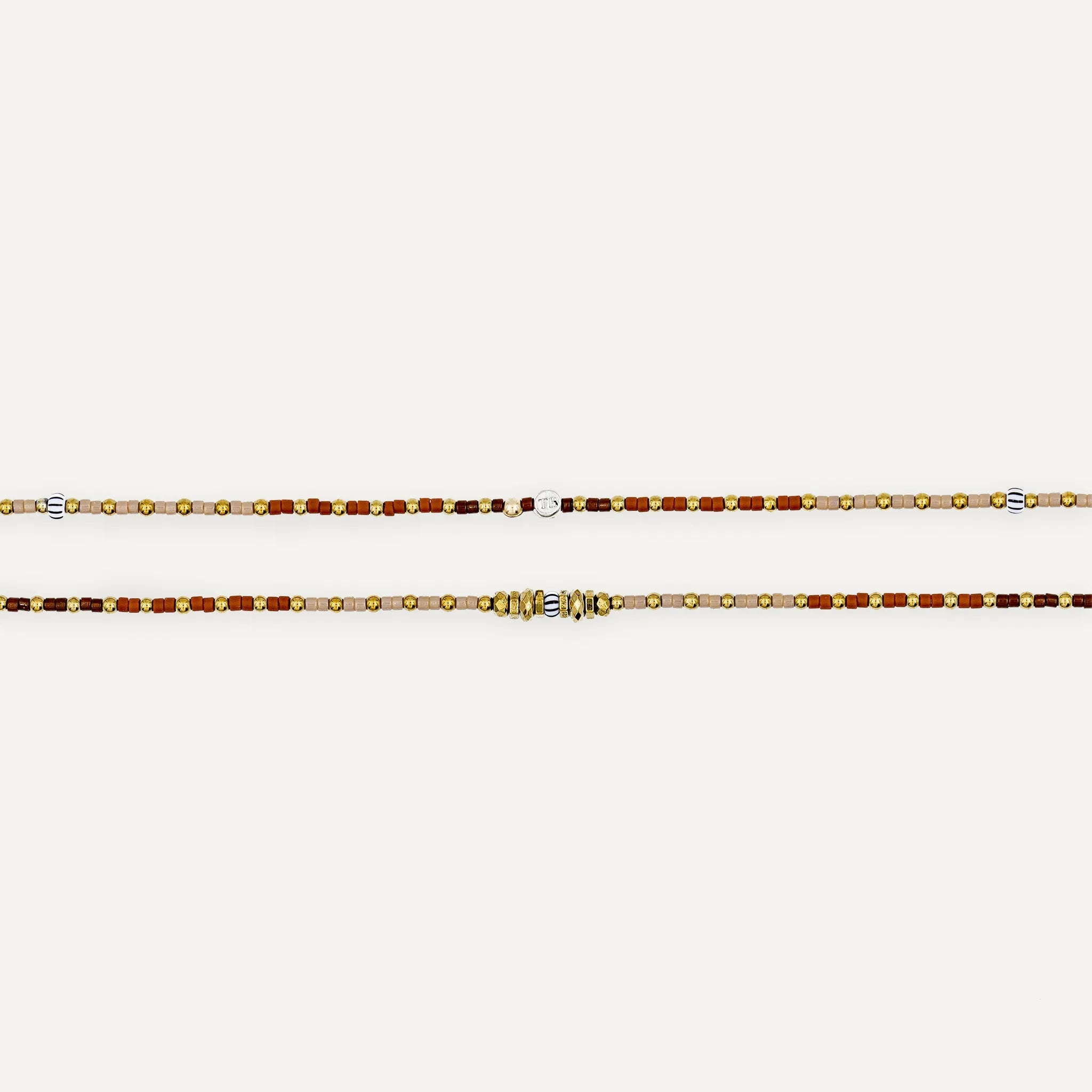 collier / bracelet CAPPUCCINO - Têtes Blondes