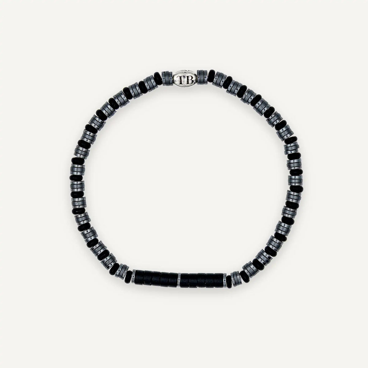 collier / bracelet CARL - Gris Anthracite - Têtes Blondes