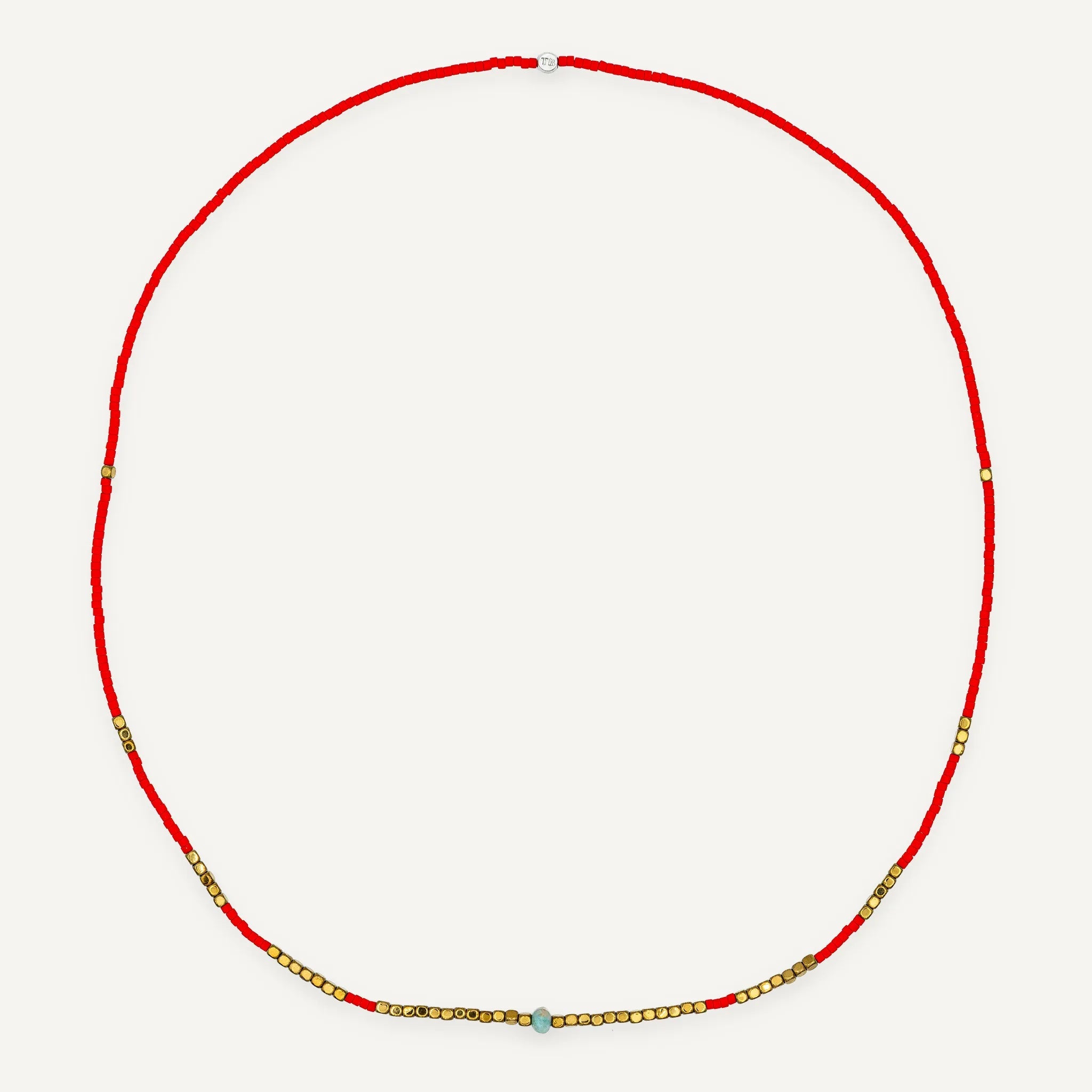 collier / bracelet COLETTE SLIM 3 - Rouge - Têtes Blondes