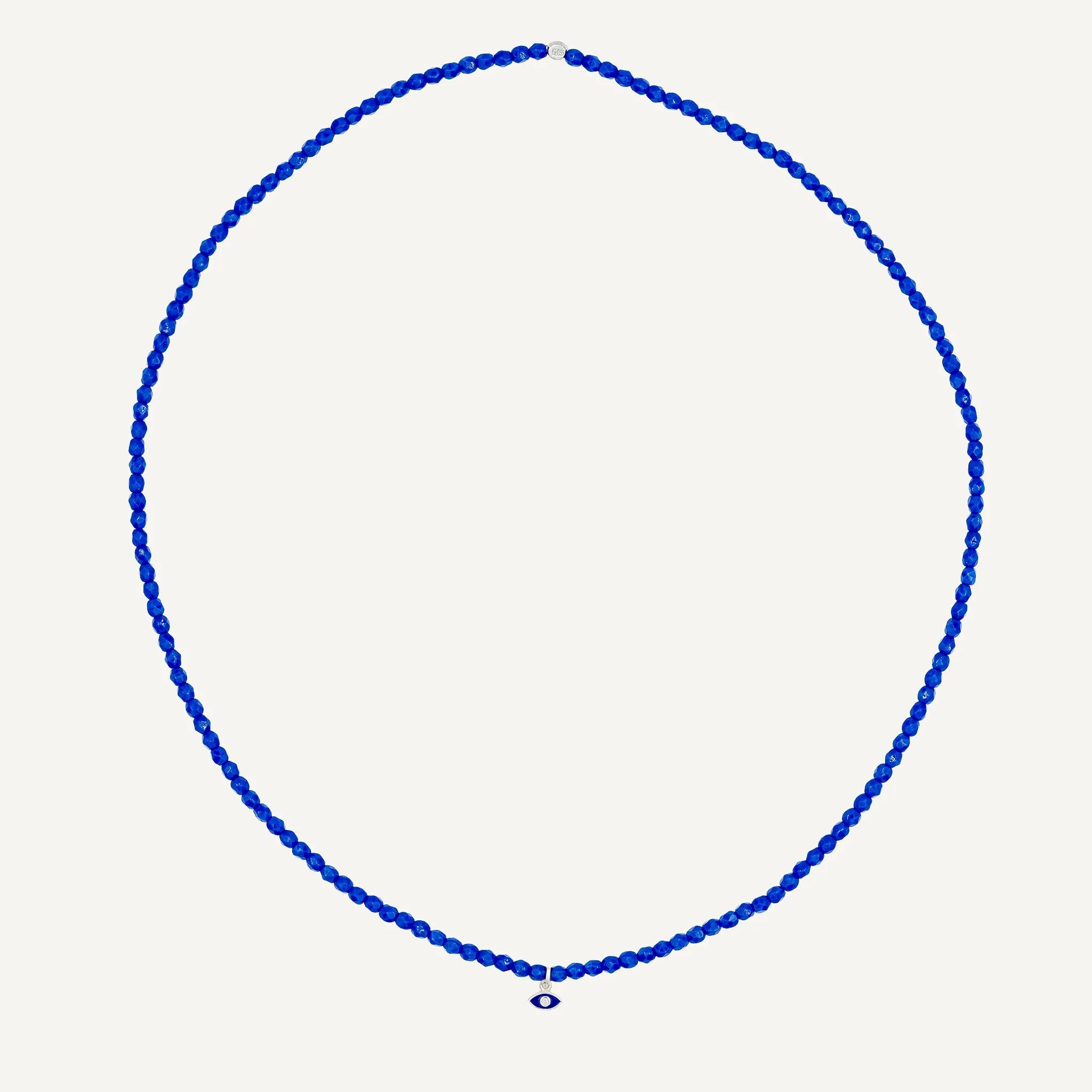 collier / bracelet Collier - Bracelet Bleu Majorelle - Têtes Blondes