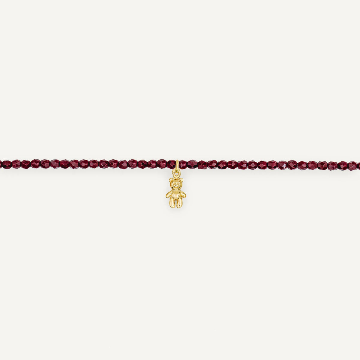 collier / bracelet Collier-Bracelet Bordeaux - Têtes Blondes