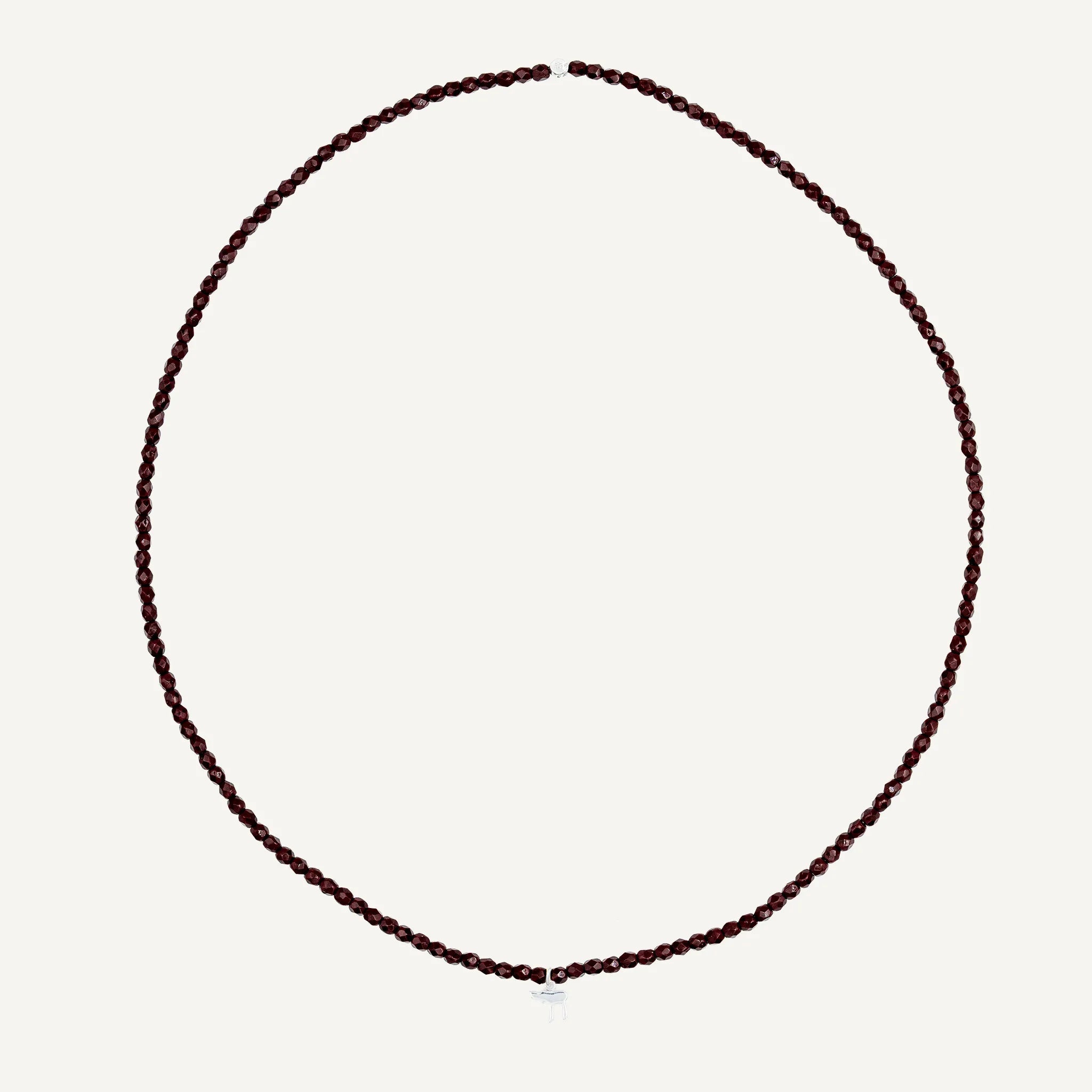 collier / bracelet Collier - Bracelet Bordeaux - Têtes Blondes