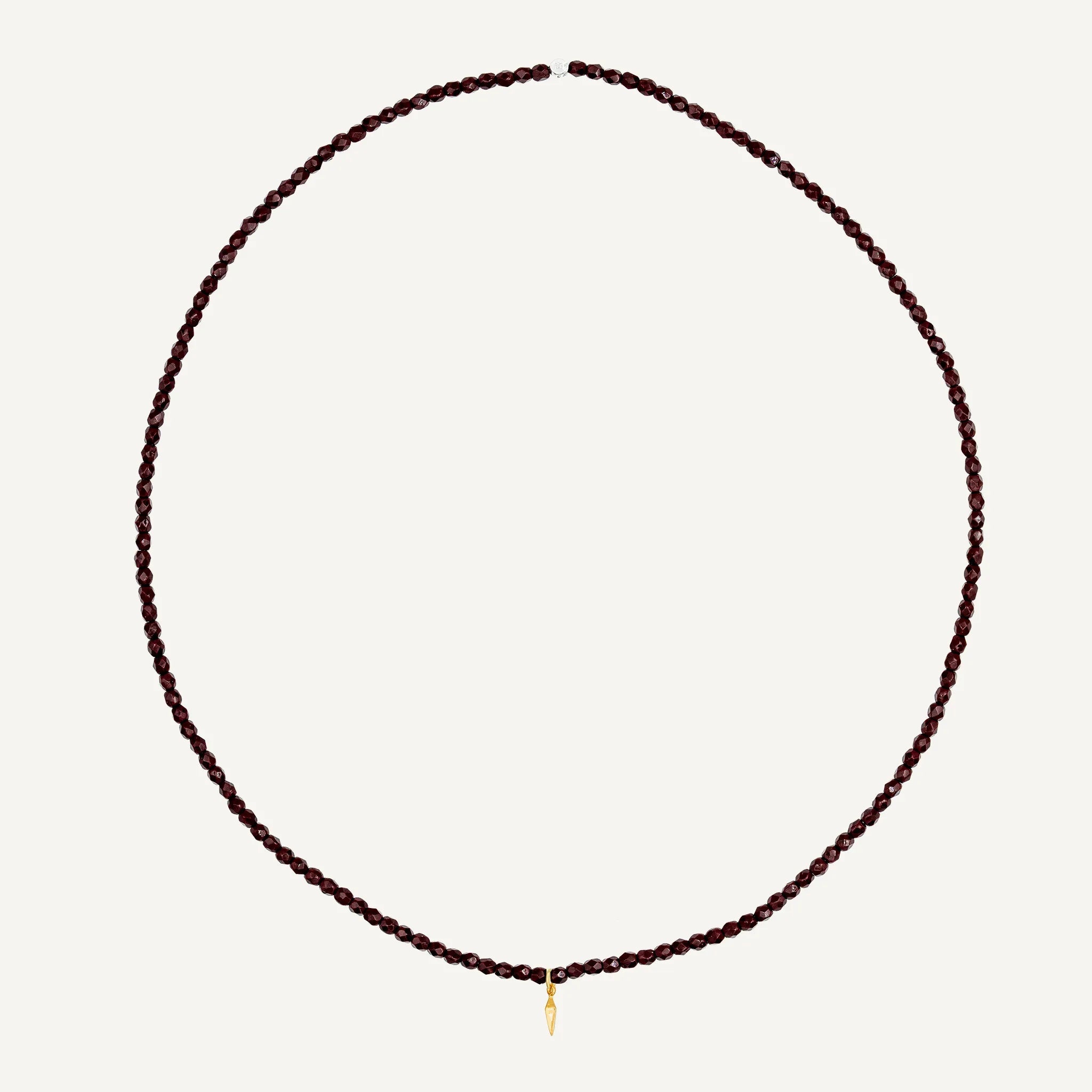 collier / bracelet Collier - Bracelet Bordeaux - Têtes Blondes